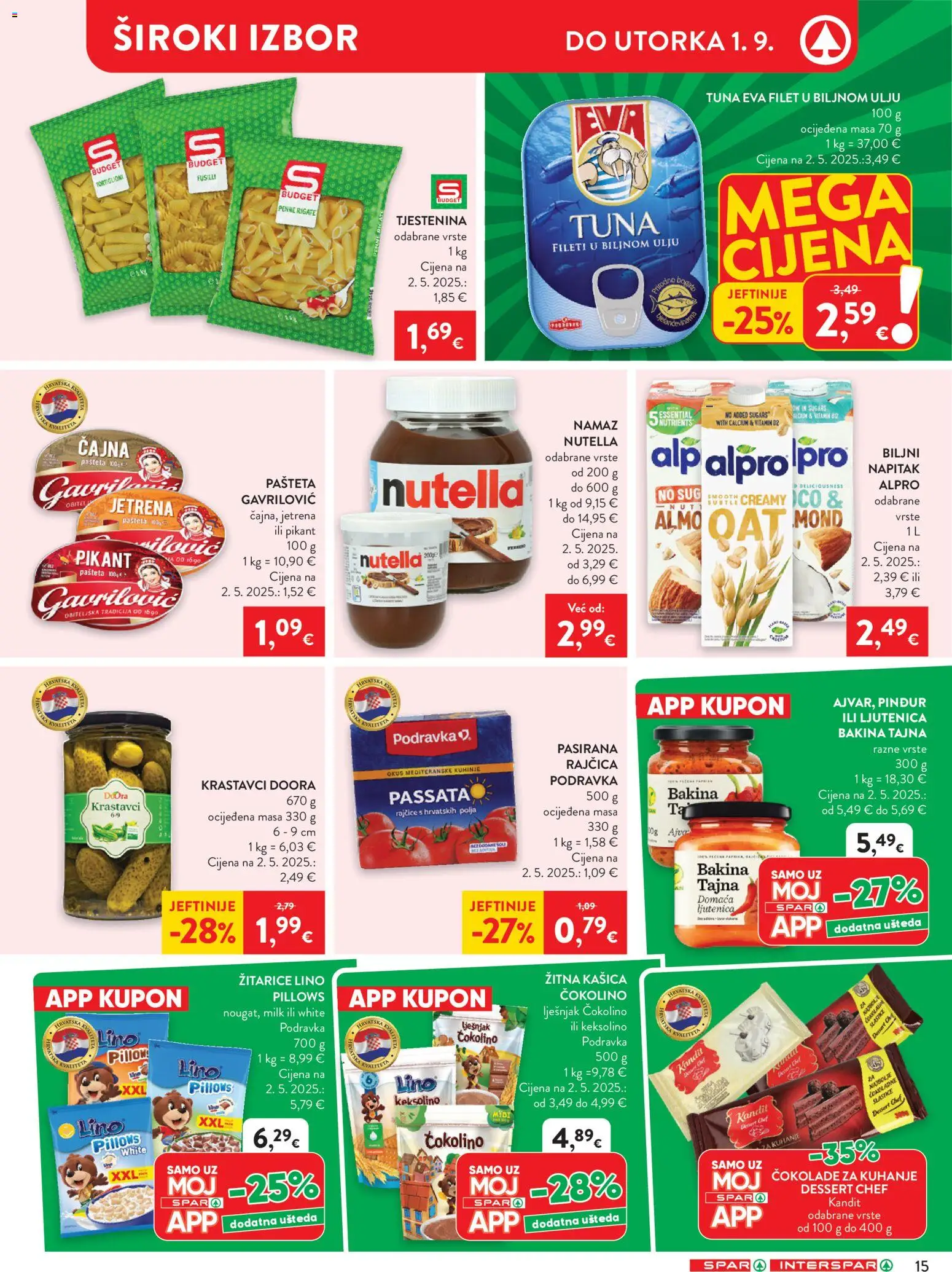 Interspar katalog | vrijedi od 26.08.2026 | Stranica: 21