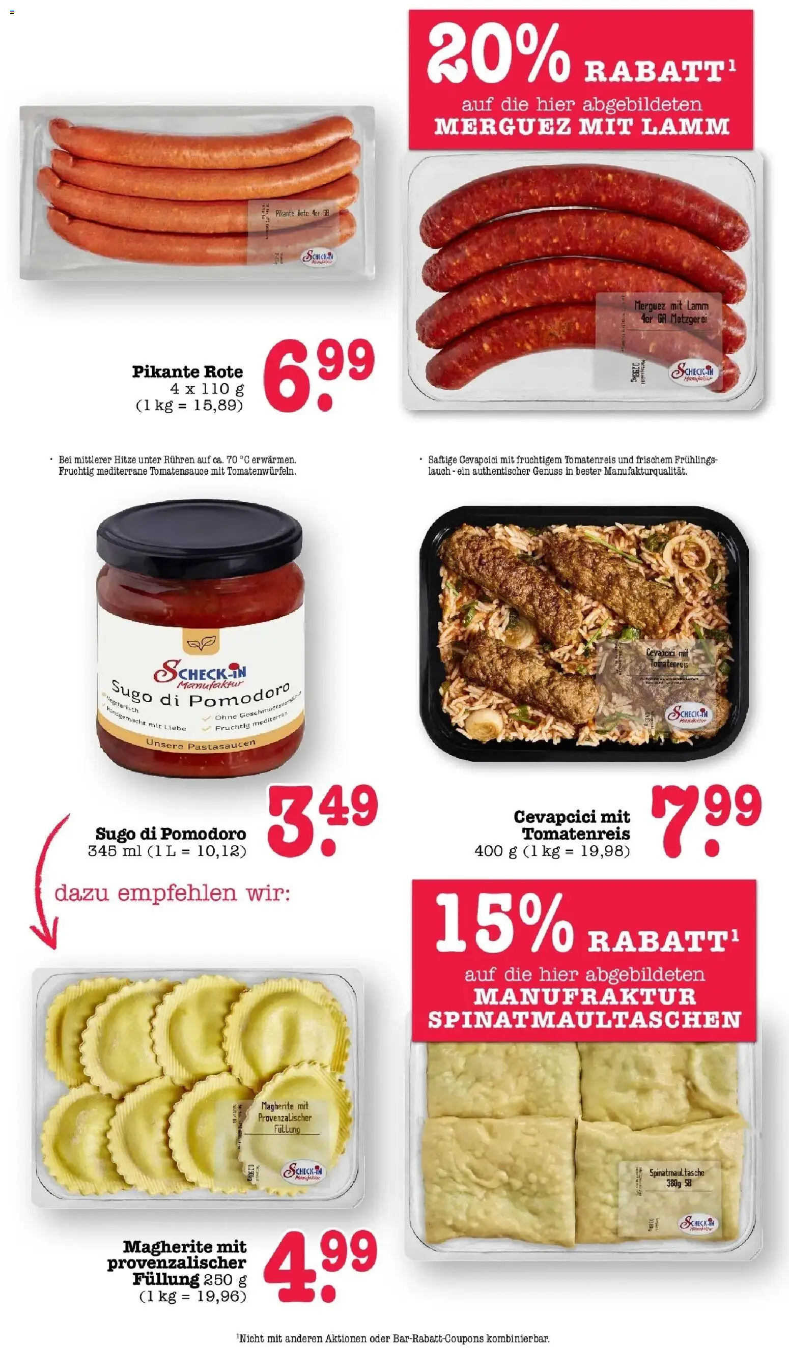 Edeka Prospekt Offenbach (ab 10.08.2026) » Angebote Online | Seite: 11 | Produkte: Cevapcici, Lauch