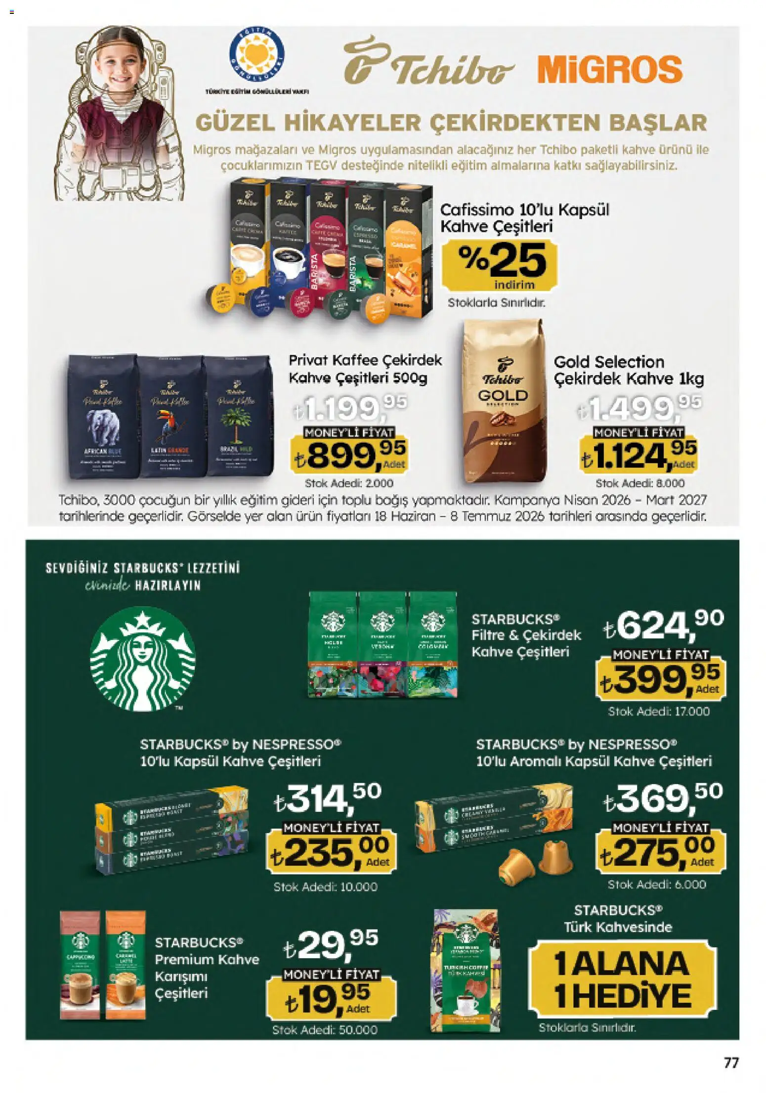 Migros Katalog - Migroskop - 18.06.2026 tarihinden itibaren geçerlidir | Sayfa: 77