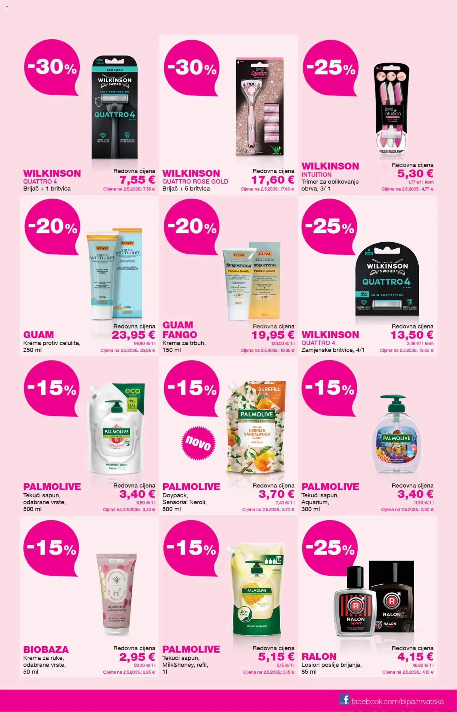 Bipa katalog | vrijedi od 01.09.2026 | Stranica: 5 | Proizvodi: Brijač, Krema, Trimer