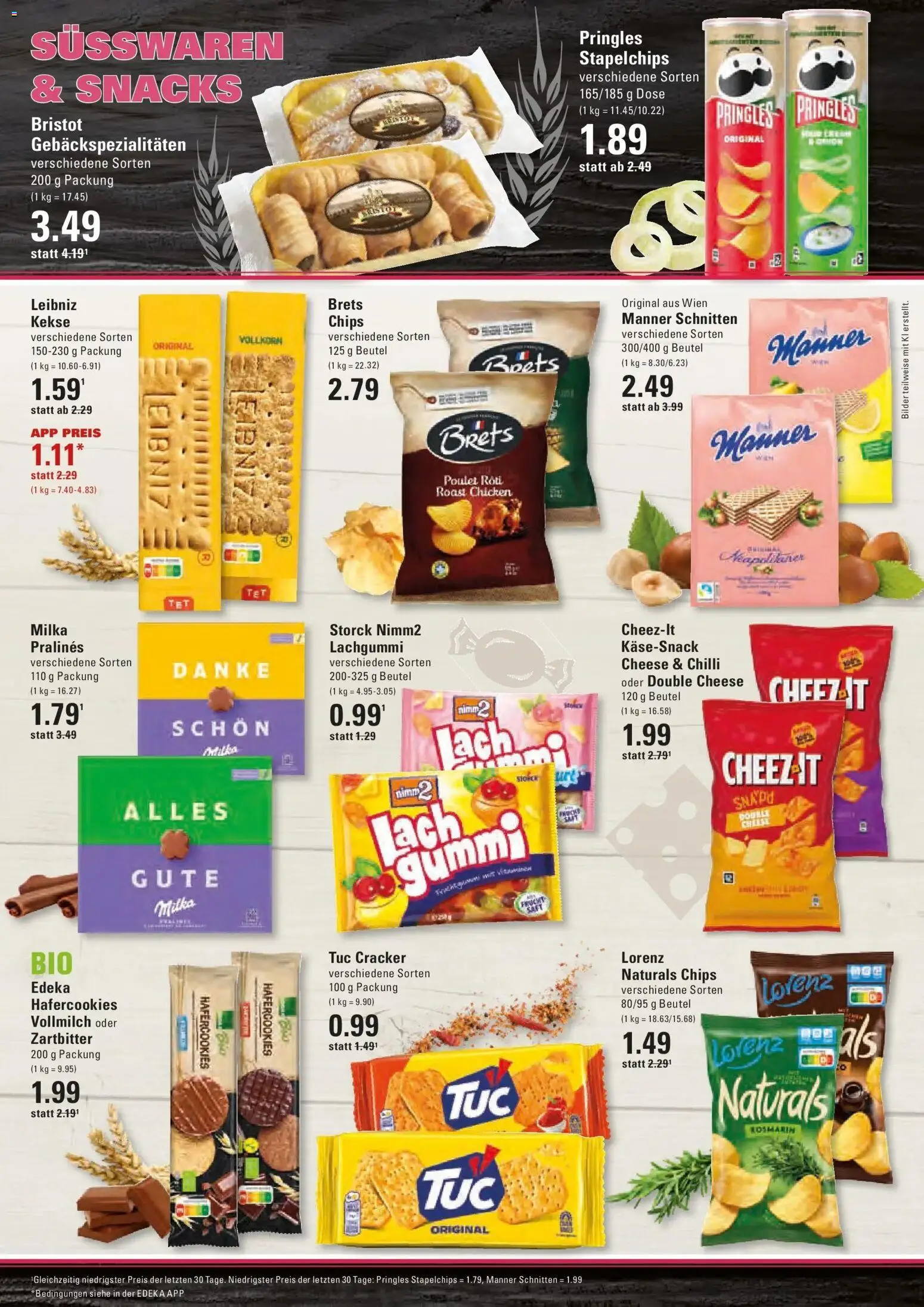 Edeka Prospekt Hamburg (ab 10.08.2026) » Angebote Online | Seite: 11 | Produkte: Bilder, Pringles, Chips, Kekse