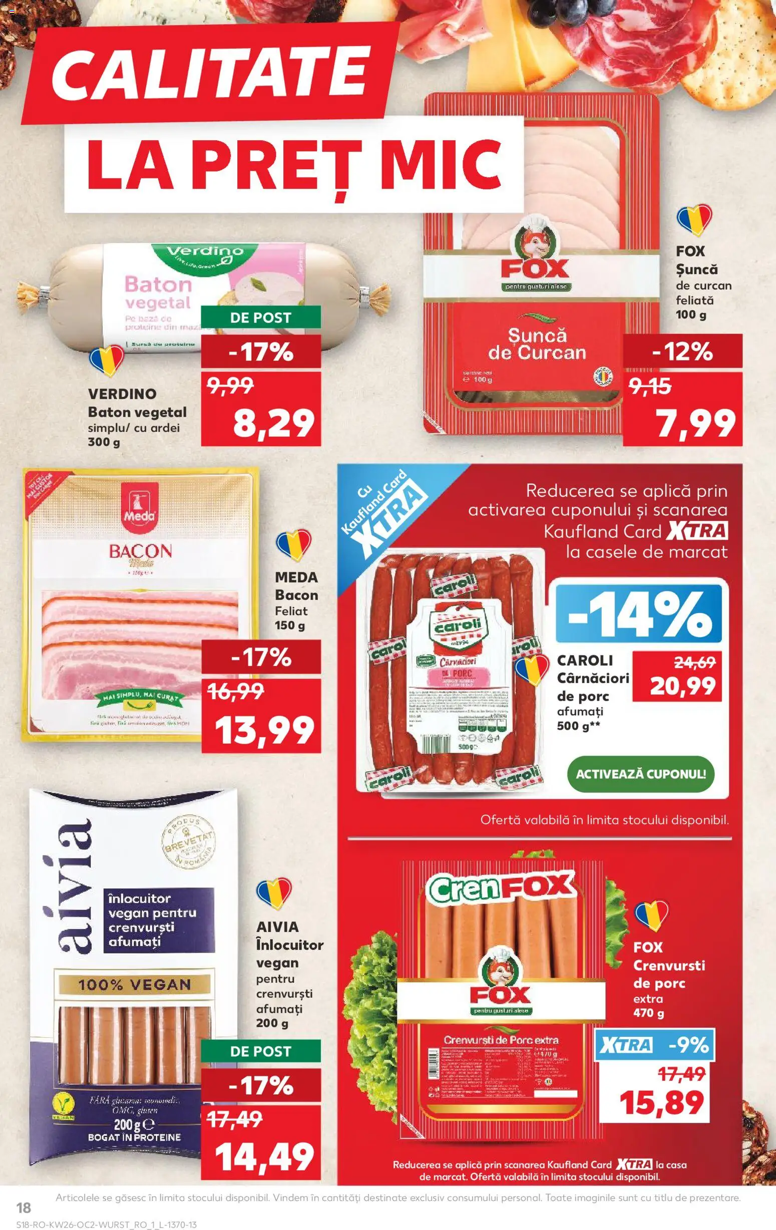 Noul catalog Kaufland – valabil de la 24.06.2026 | Pagină: 18