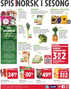 Forhåndsvisning av Meny kundeavis gyldig fra 31/08/2026 | Side: 6 | Produkter: Brokkoli, Rødbeter, Selleri, Ovn