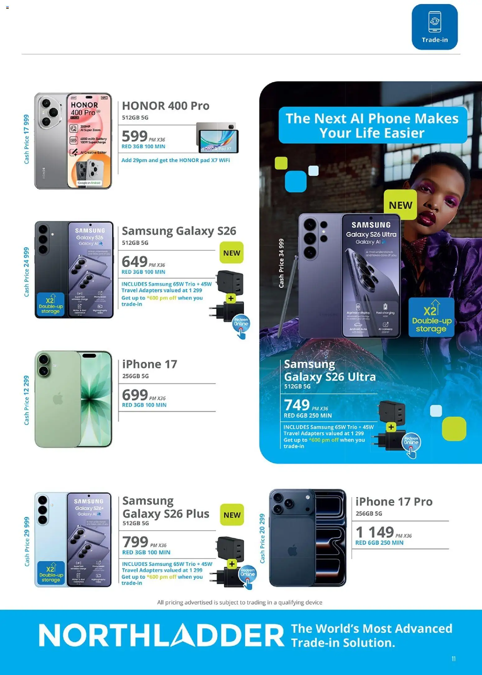 New Cellucity catalogue – valid from 06.03.2026 | Page: 11 | Products: Phone, Battery