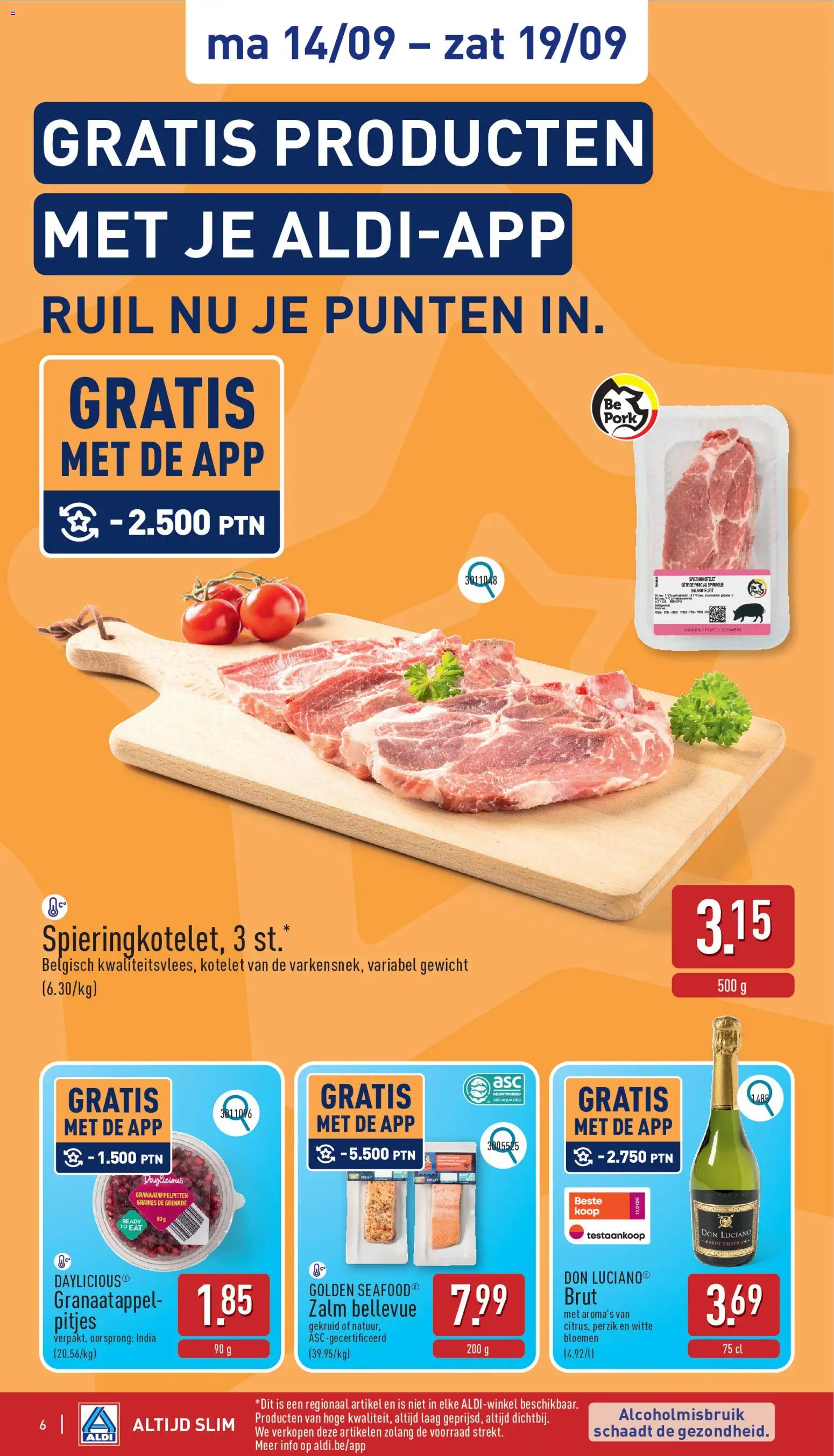 {H1} | Pagina: 6 | Producten: Zalm, Gewicht, Granaatappel, Kotelet