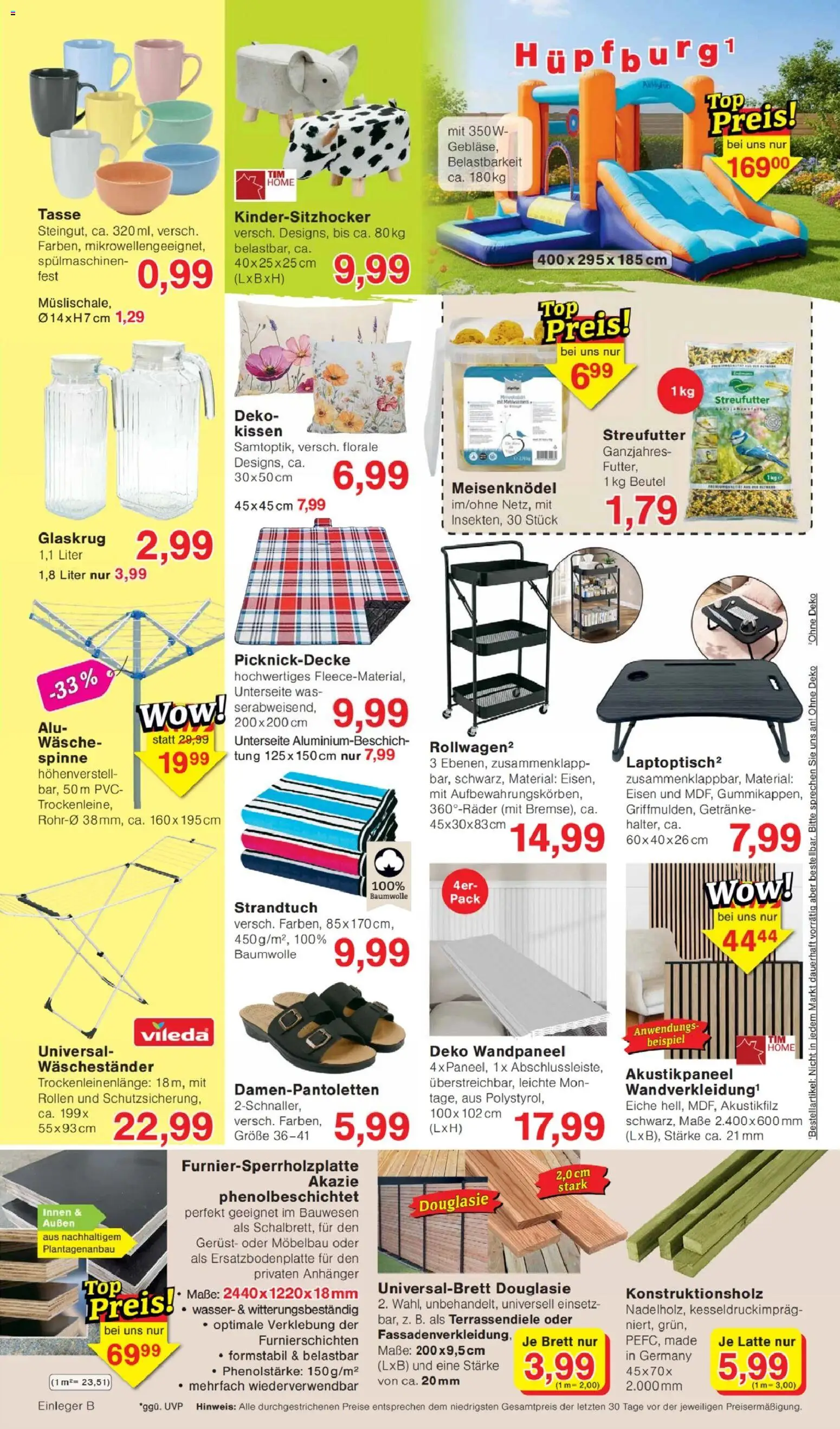 Jawoll Prospekt – gültig ab 13.07.2026 | Seite: 6 | Produkte: Kissen, Strandtuch, Wasser, Waschestander