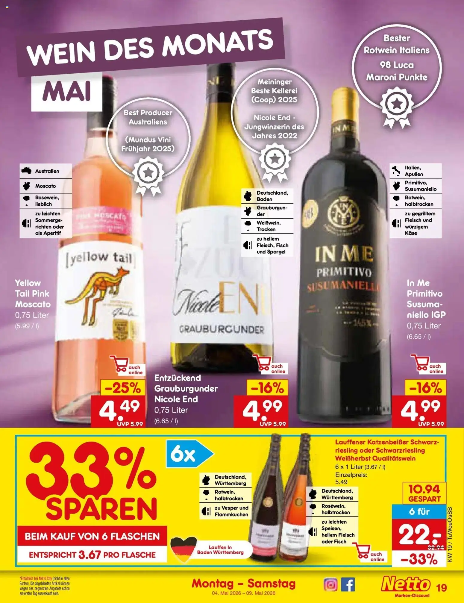 Netto Marken-Discount Prospekt Gemmingen	 – gültig ab 04.05.2026 | Seite: 21