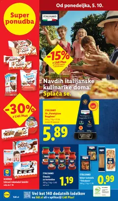 Lidl katalog akcije – veljaven od 01.10.2026 | Stran: 66 | Izdelki: Omaka za testenine, Sir, Testenine, Omaka