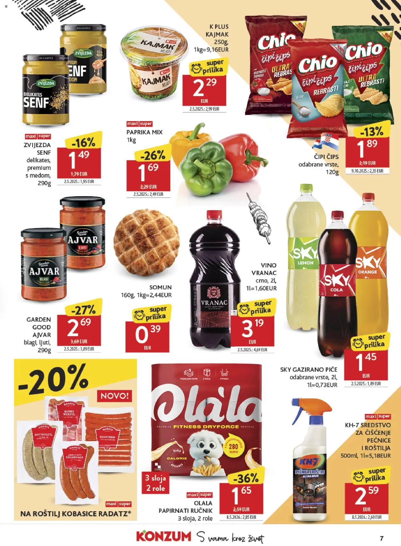Konzum HR Akciós Újság 2026.06.03.-tól/töl - fantasztikus ajánlatokat! 🛍️ | Magyarország
