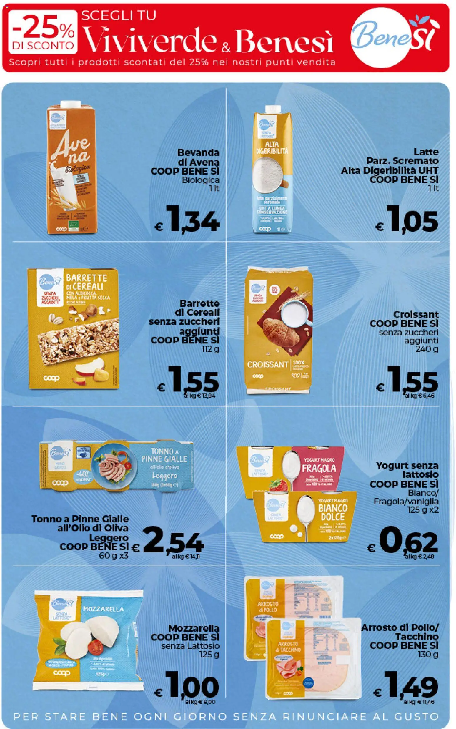 Volantino COOP del 09.06.2026 | Pagina: 7 | Prodotti: Arrosto, Yogurt, Mozzarella, Latte