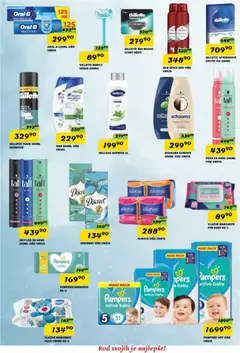 VP Dima katalog - pregled VP Dima kataloga - važi od 10.09.2026 | Strana: 10 | Proizvode: Maramice, Gillette, Šampon, Lak za kosu