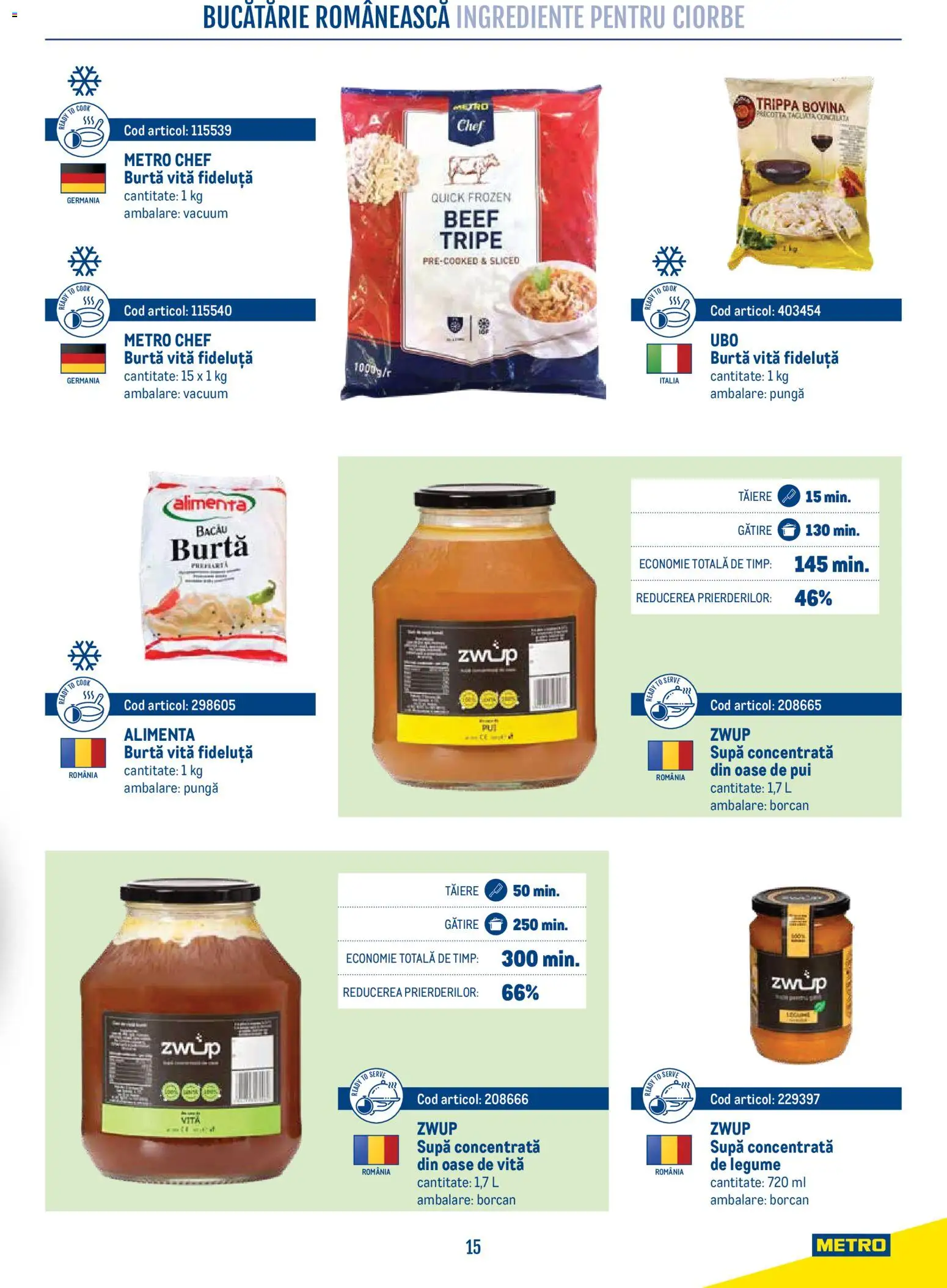 Noul catalog Metro – valabil de la 21.04.2026 | Pagină: 15 | Produse: Pungă, Bucătărie, Hacıyatmaz Kedi Oyuncağı, Borcan