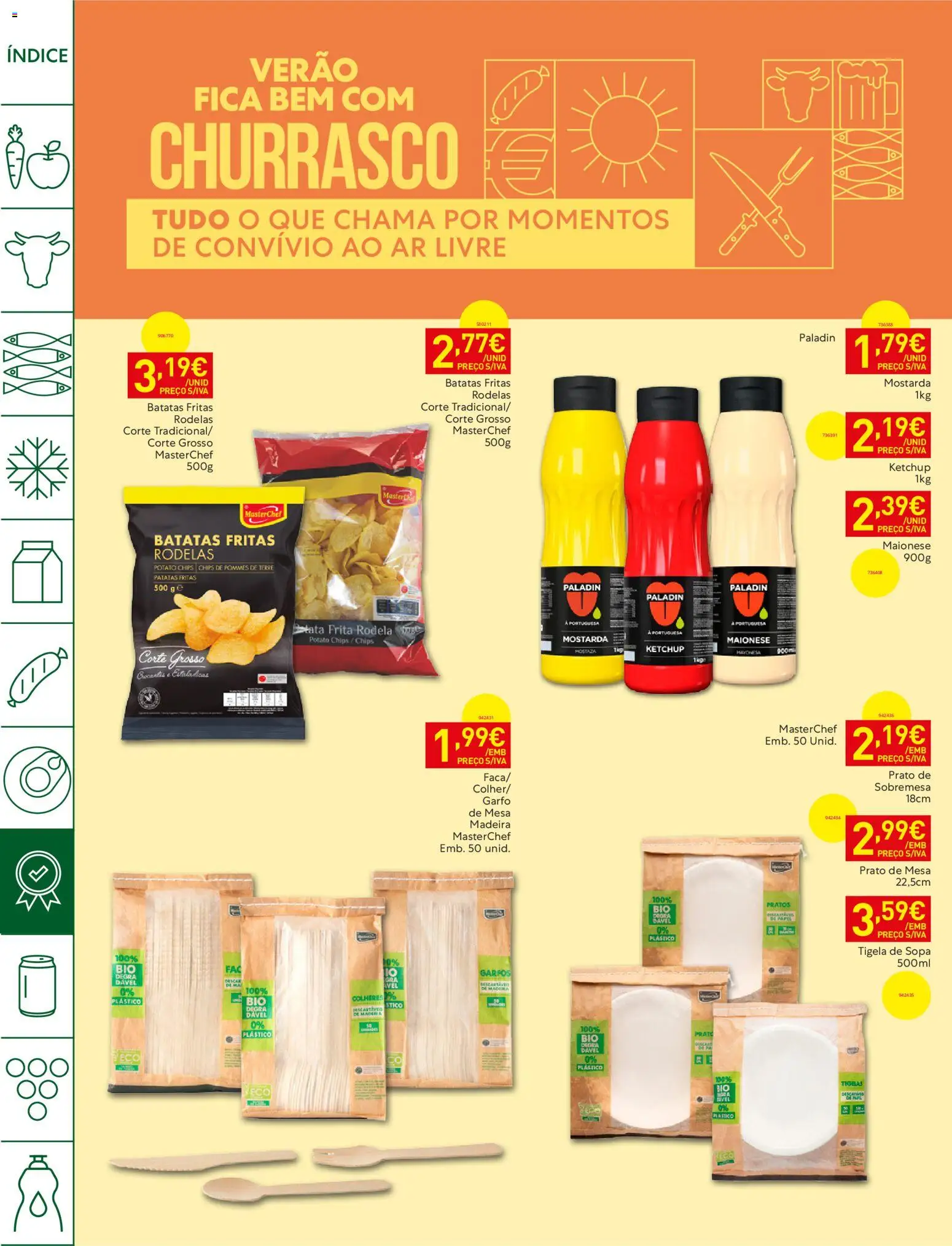 Recheio Horeca Madeira │ válido de 14/07/2026 | Página: 20 | Produtos: Pratos, Garfos, Tigela, Mesa