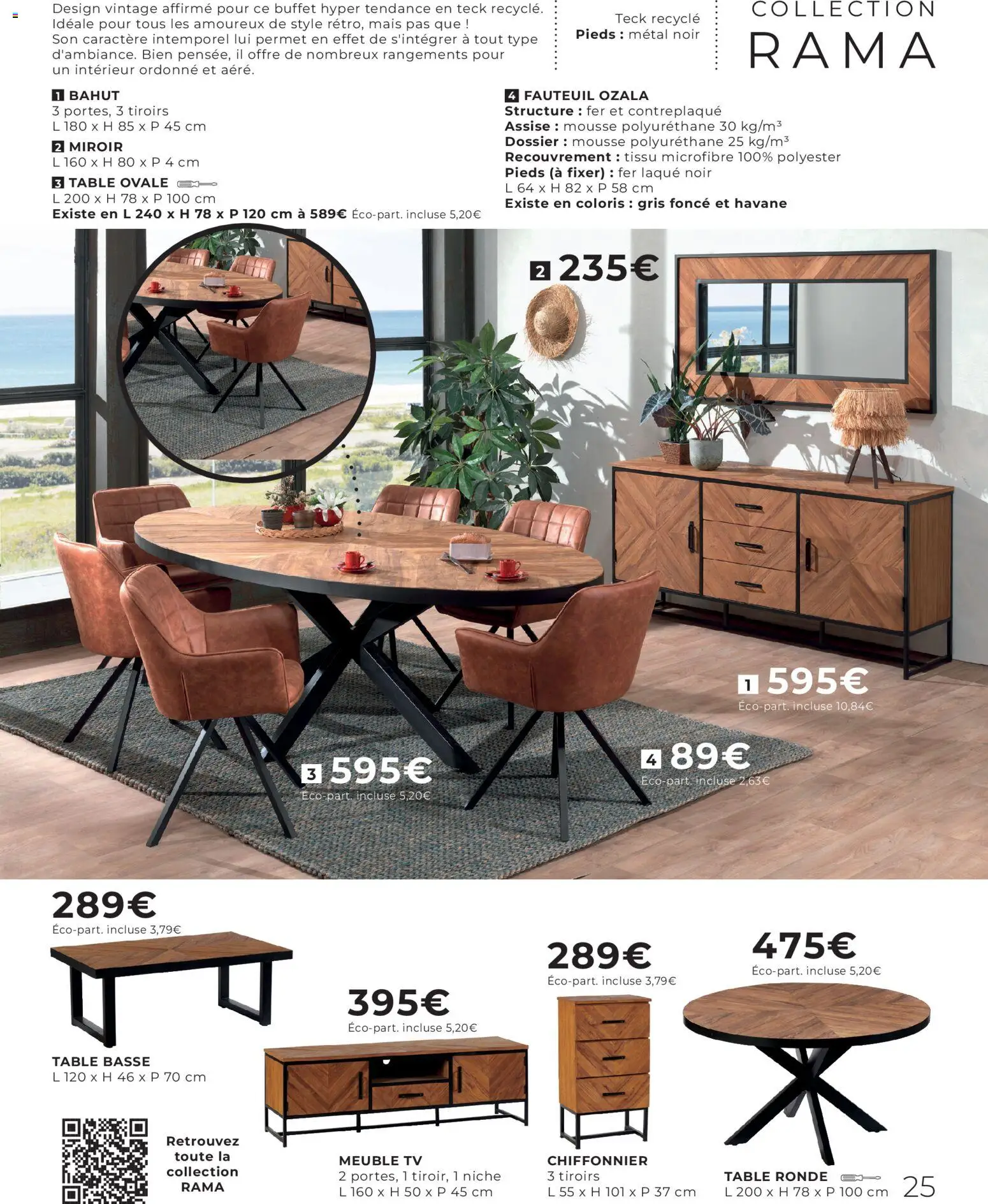 {H1} | Page: 25 | Produits: Meuble, Table, Buffet, Tiroirs