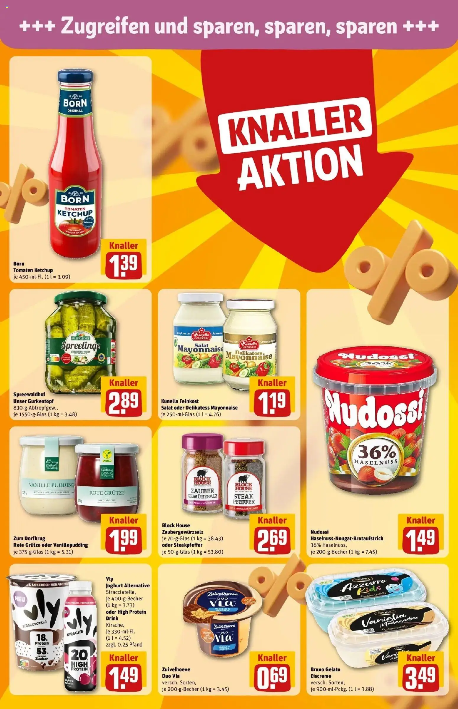 REWE Prospekt ab 05.10.2026 zum Blättern » Angebote | Seite: 22 | Produkte: Joghurt, Mayonnaise, Pfeffer, Ketchup