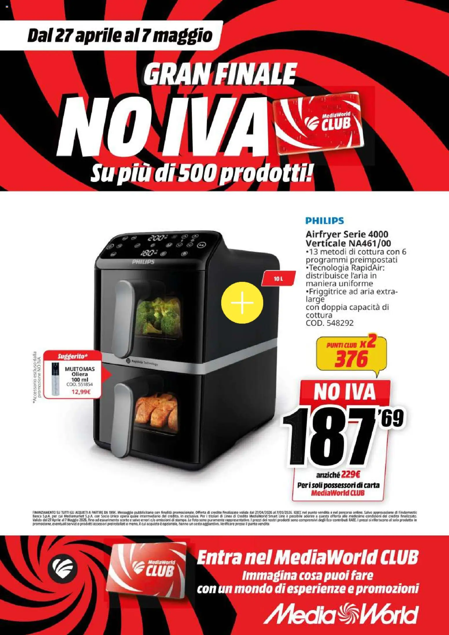 Volantino Media World del 27.04.2026 | Pagina: 52