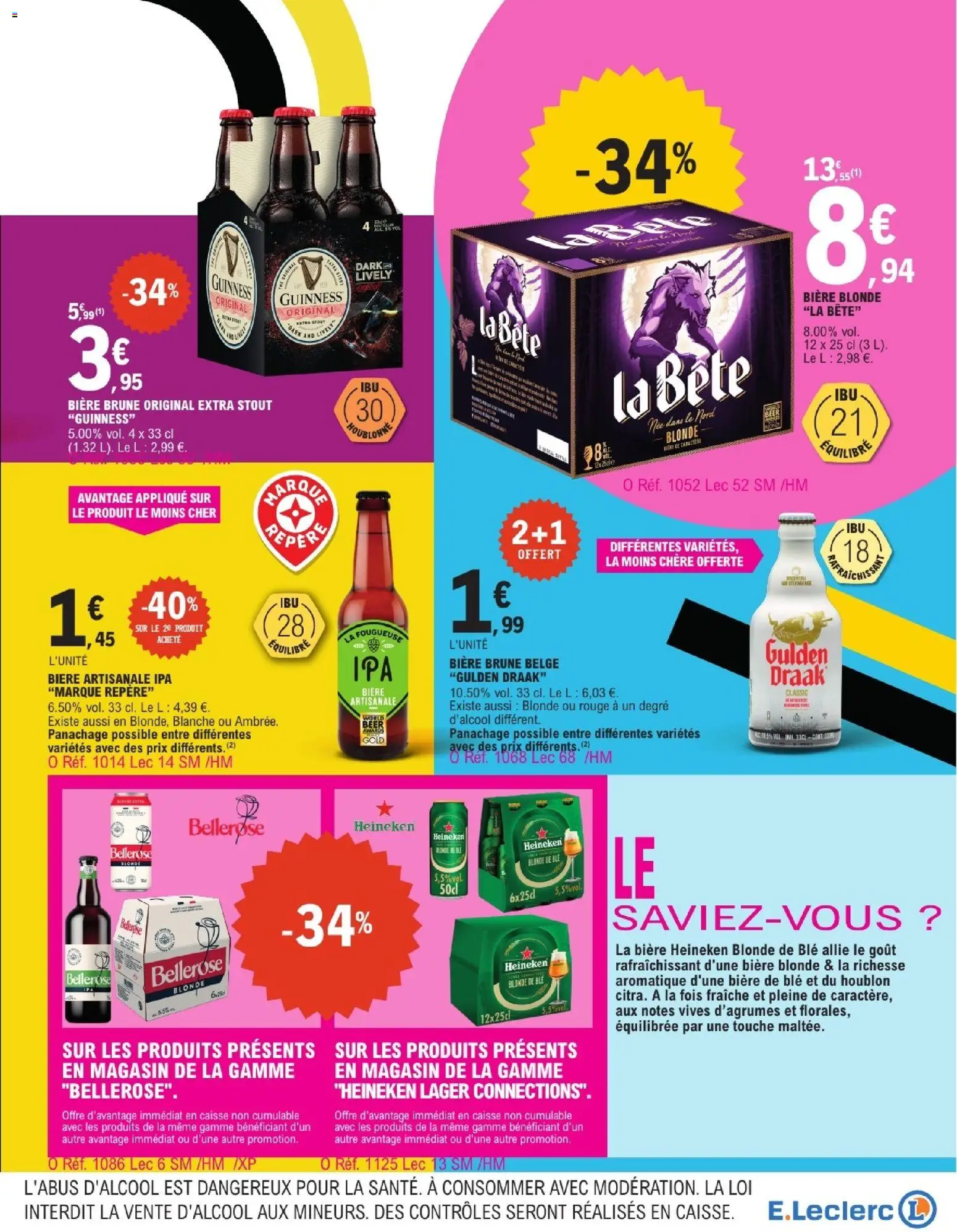 {H1} | Page: 13 | Produits: Bière blonde, Blé, Bière, Heineken
