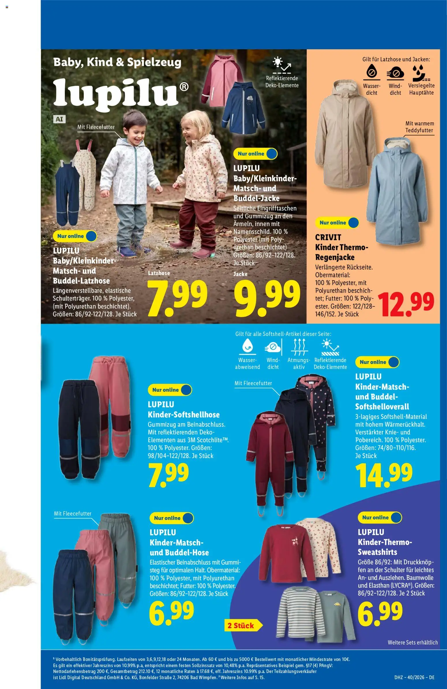 Lidl Německo leták od 28.09.2026 | Strana: 51 | Produkty: Fén, Kinder
