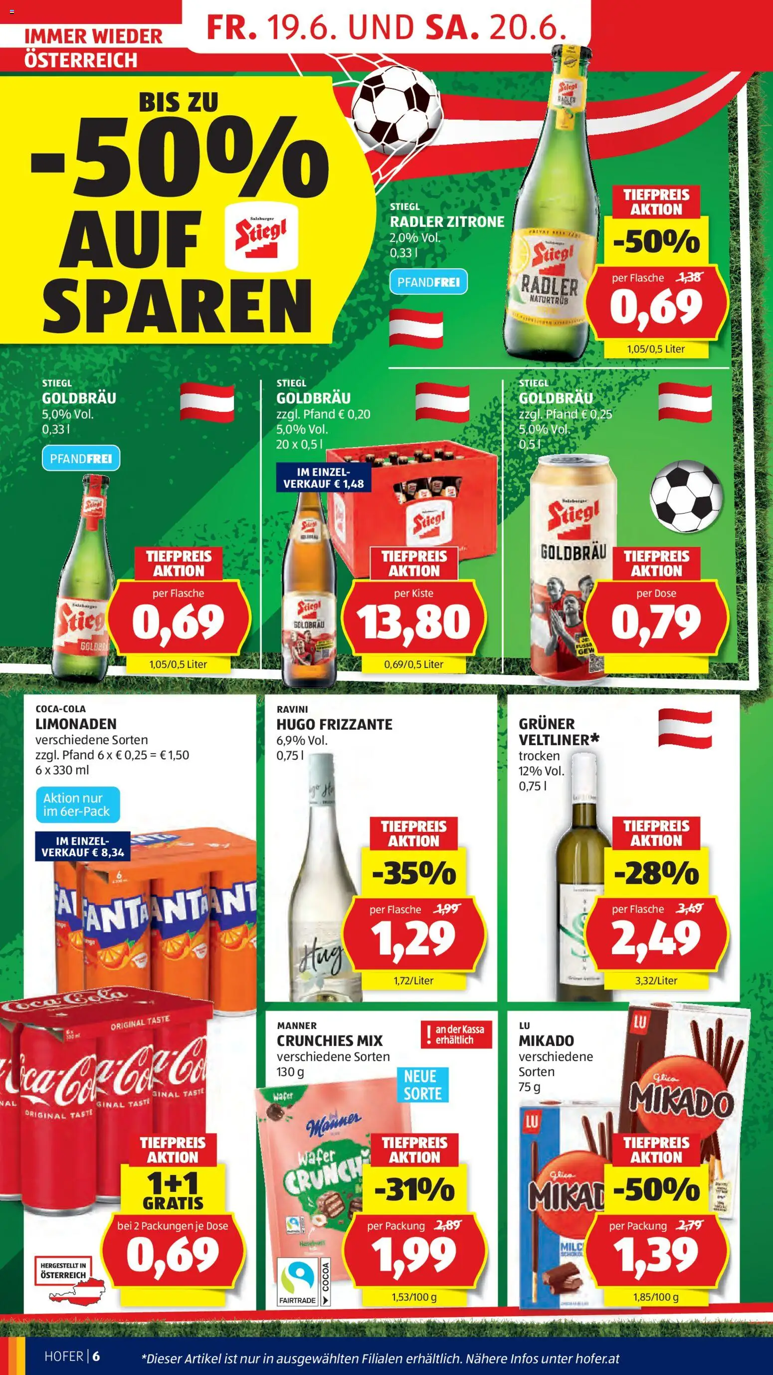 Hofer Flugblatt gültig ab 19.06.2026 | Seite: 10 | Produkte: Zitrone