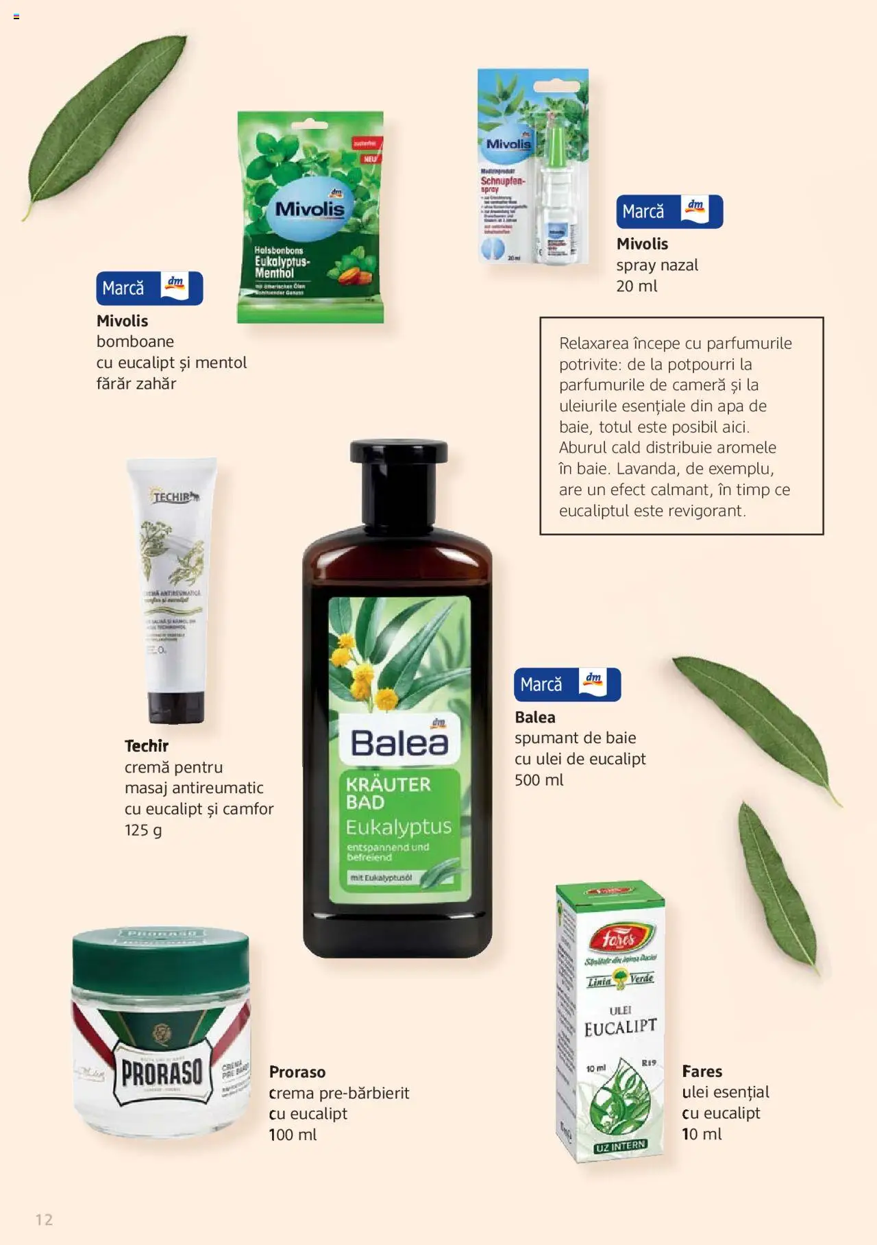 Noul catalog DM drogeriemarkt – valabil de la 01.01.2022 | Pagină: 12