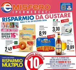 Anteprima del volantino Emisfero volantino valido a partire dal 11.06.2026