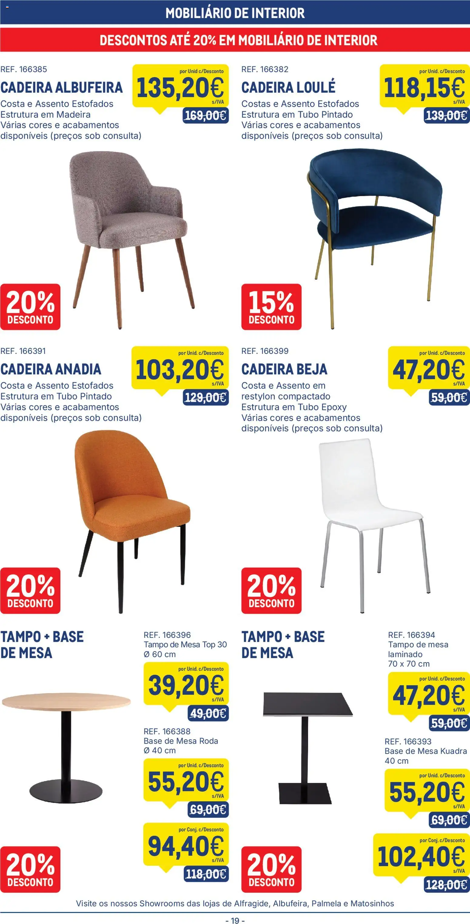 Makro folheto │ válido de 07/07/2026 | Página: 19 | Produtos: Top, Base, Mesa, Cadeira
