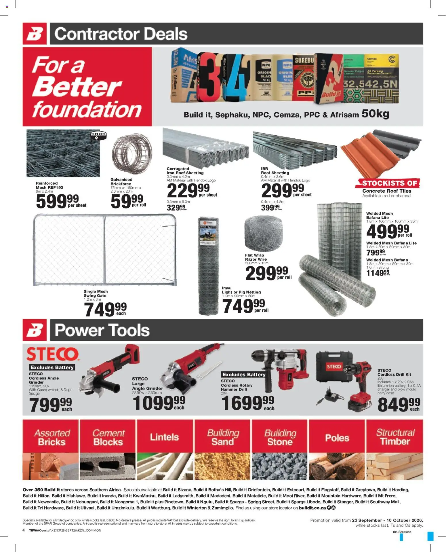 New Build It catalogue – valid from 23/09/2026 | Page: 4