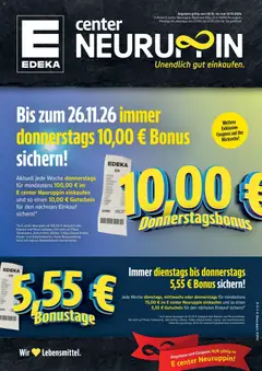 Edeka Prospekt Neuruppin ab 05.10.2026 gültig