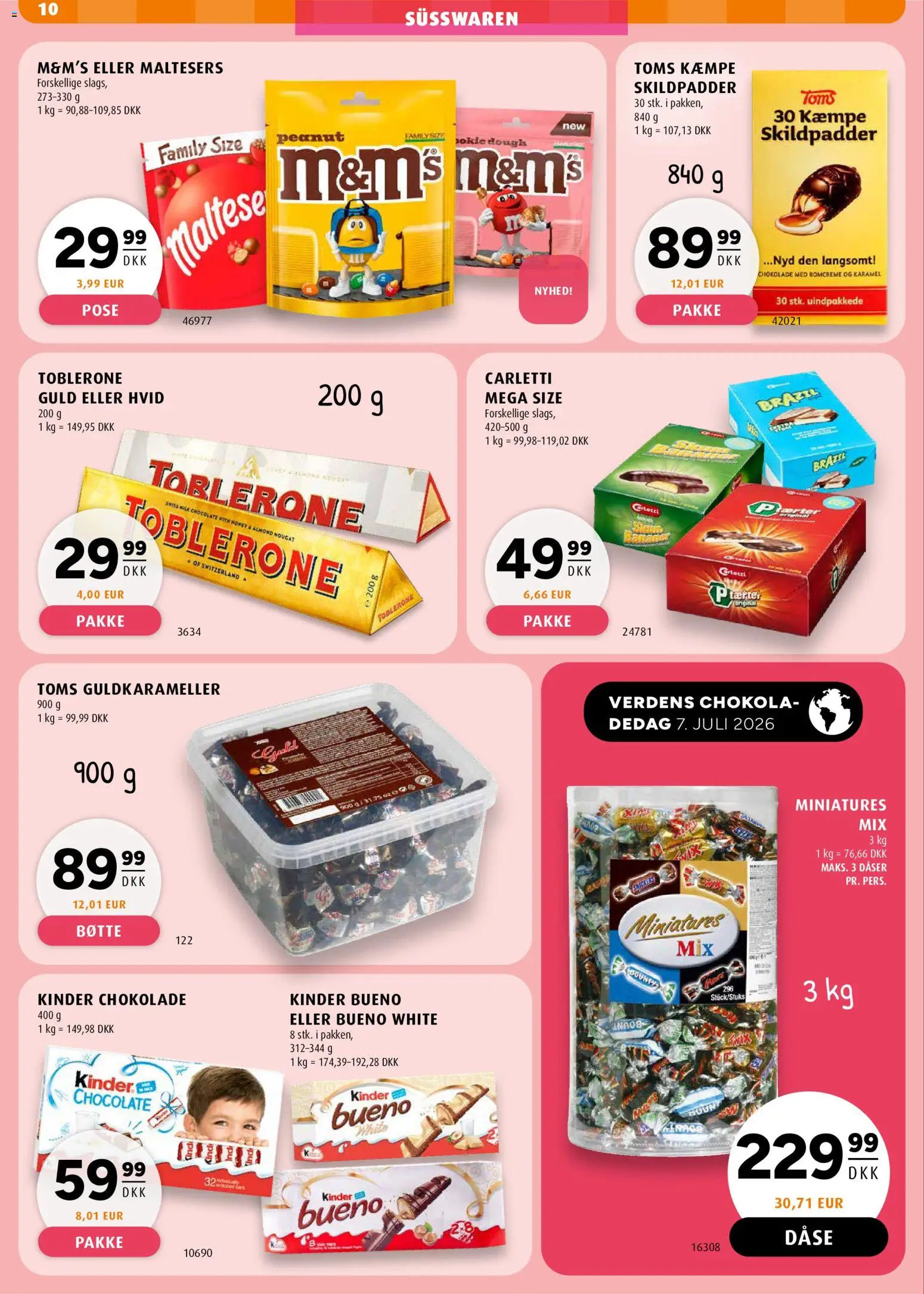 Scandinavian Park tilbudsavis – gyldig fra 25/06/2026 | Side: 12 | Produkter: Chokolade, Bananer, Nougat