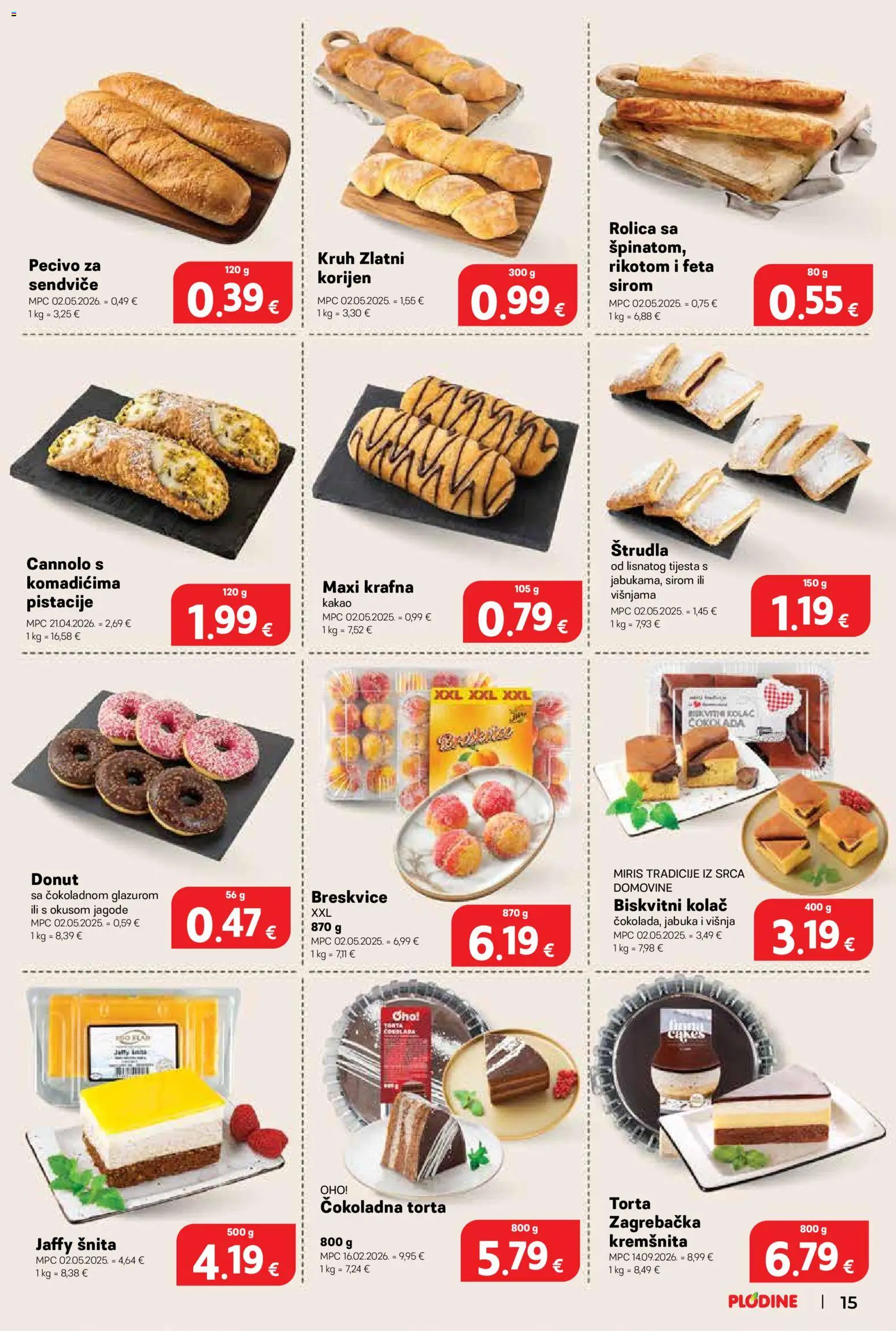 Plodine katalog | vrijedi od 16.09.2026 | Stranica: 15