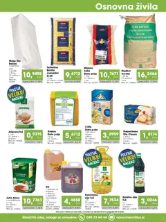Tuš katalog akcije – veljaven od 15.07.2026 | Stran: 7 | Izdelki: Moka, Juha, Kos, Testenine