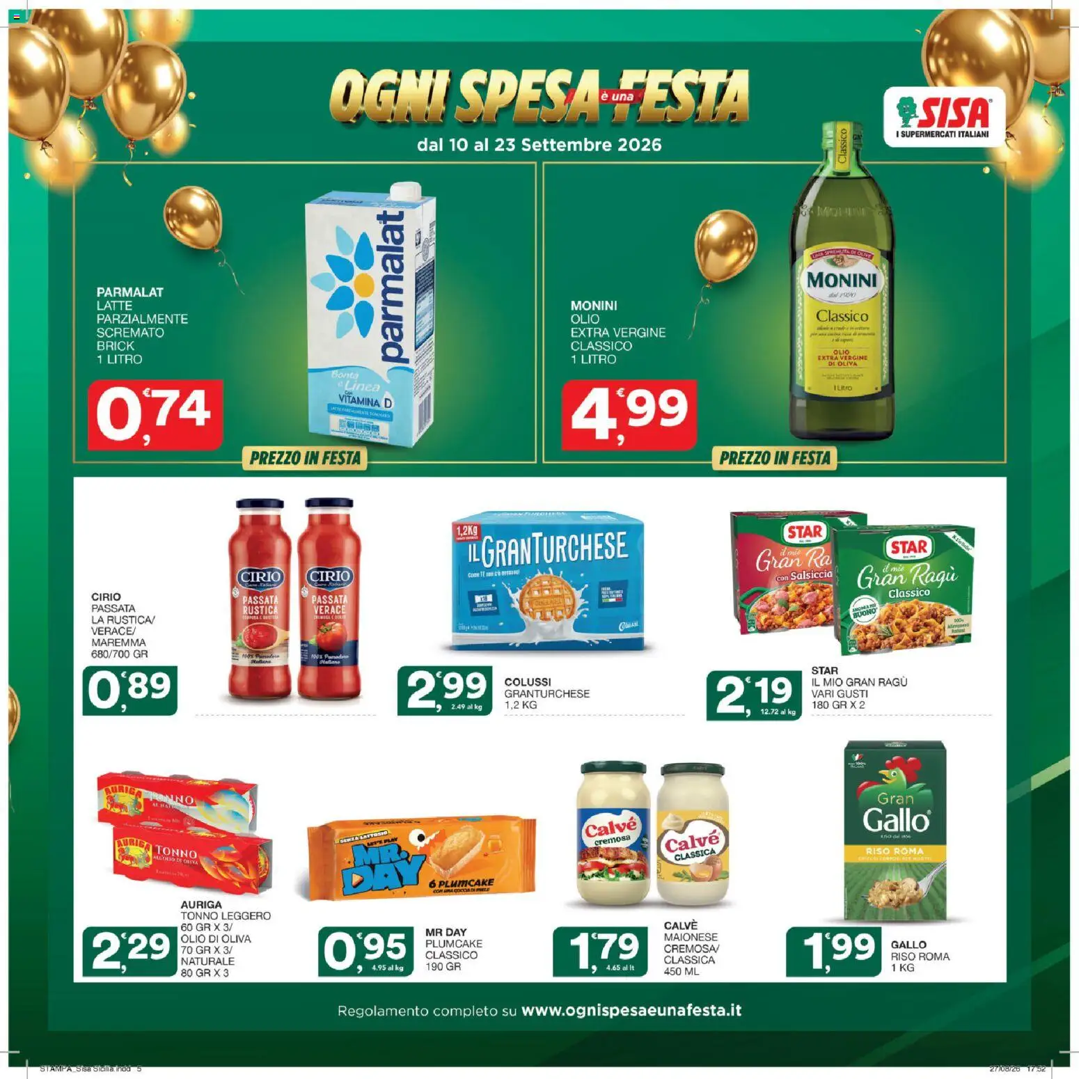 Volantino SISA del 10/09/2026 | Pagina: 5