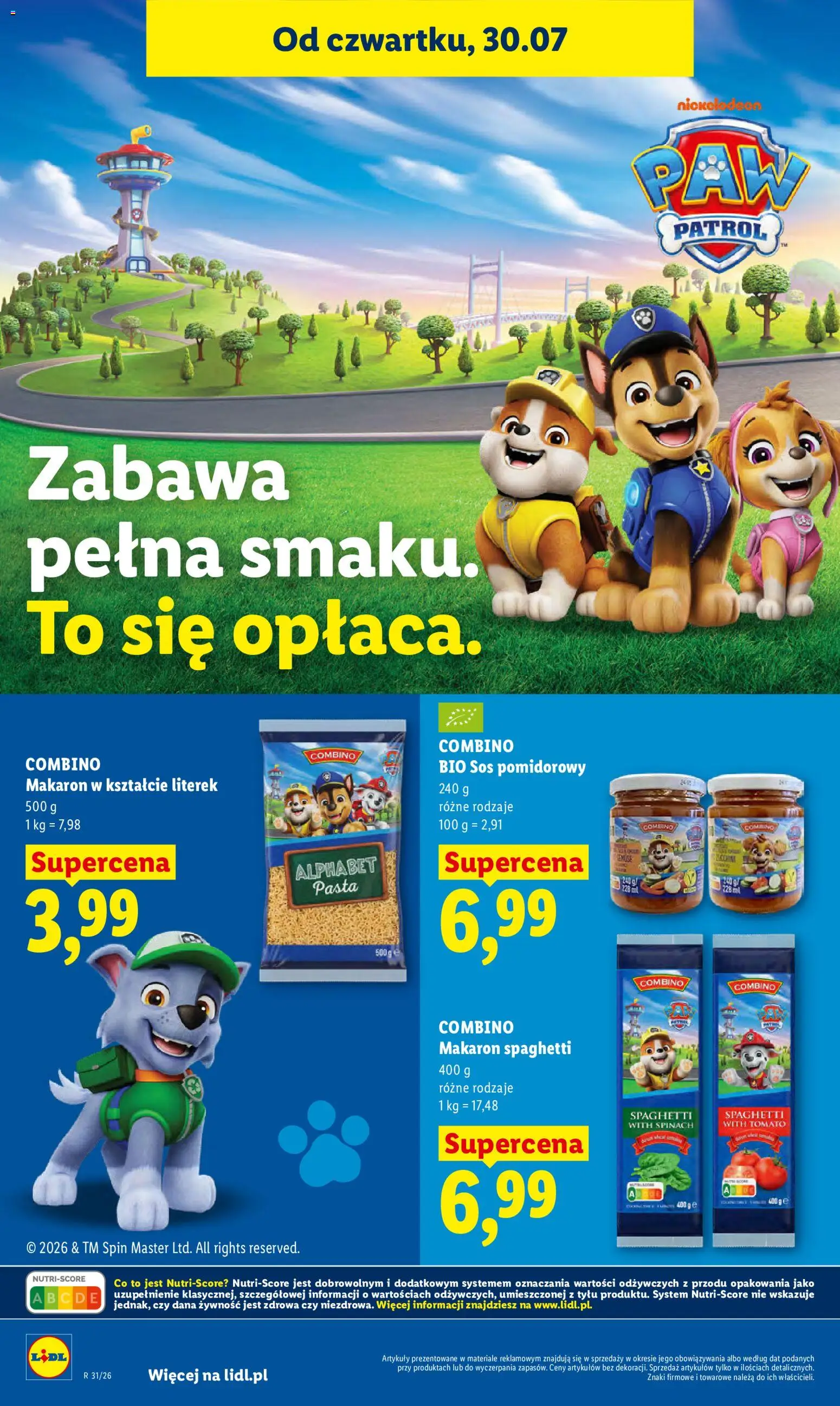 Lidl Polsko leták od 30.07.2026 | Strana: 54 | Produkty: Combino