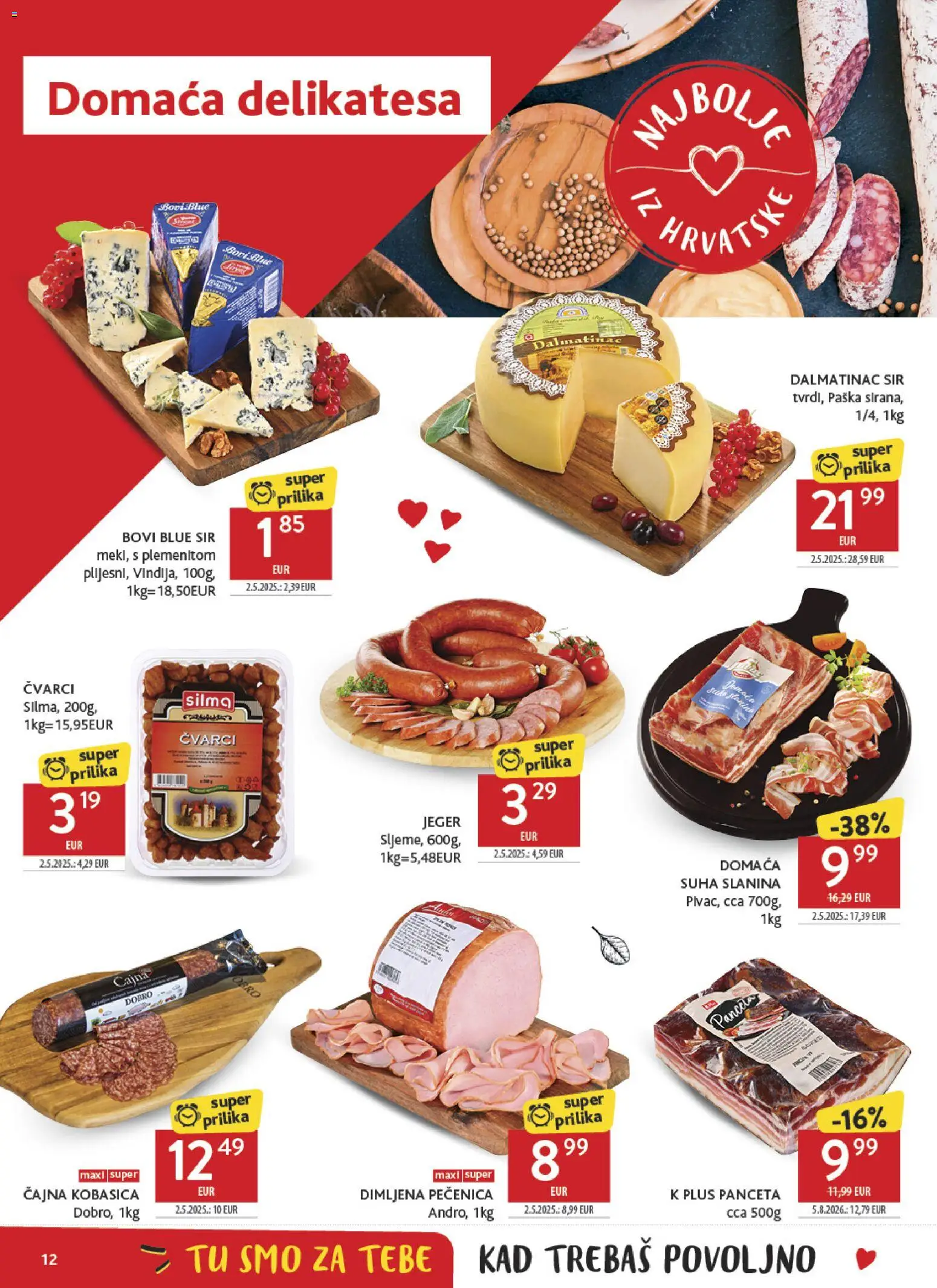 Konzum HR akciós ujság - amely érvényes a következő dátumtól: 2026.10.07. | Oldal: 12