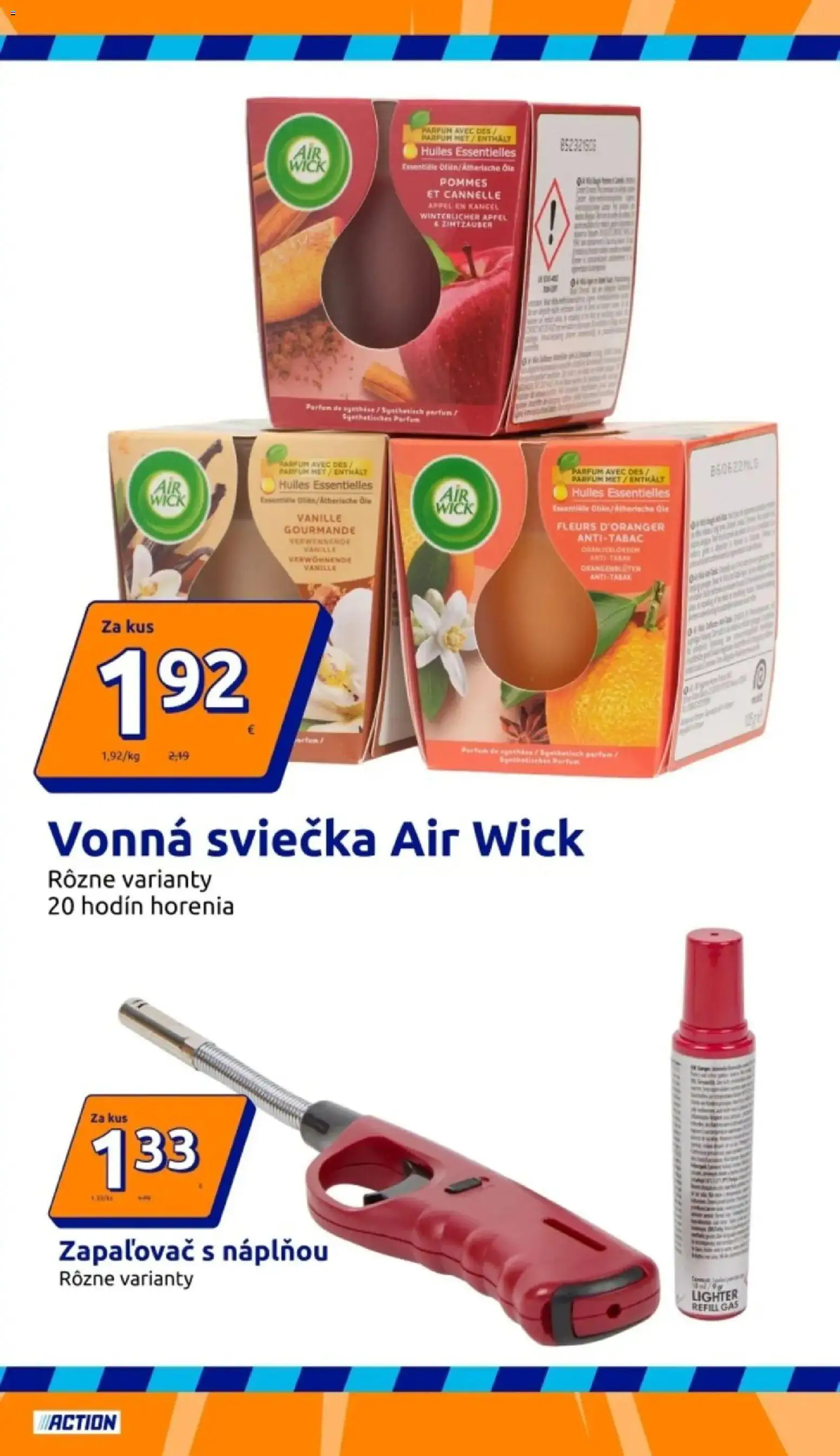 Nové Action akcie – leták je platný od 09.09.2026 | Strana: 9 | Produkty: Air Wick