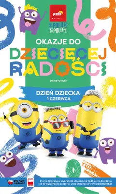 Pogląd oferty "POLOmarket gazetka - Dzień Dziecka" - ważna od 15.05.2026