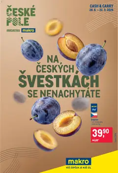 Náhled letáku Makro leták - Švestky z Českého pole od 28.08.2026