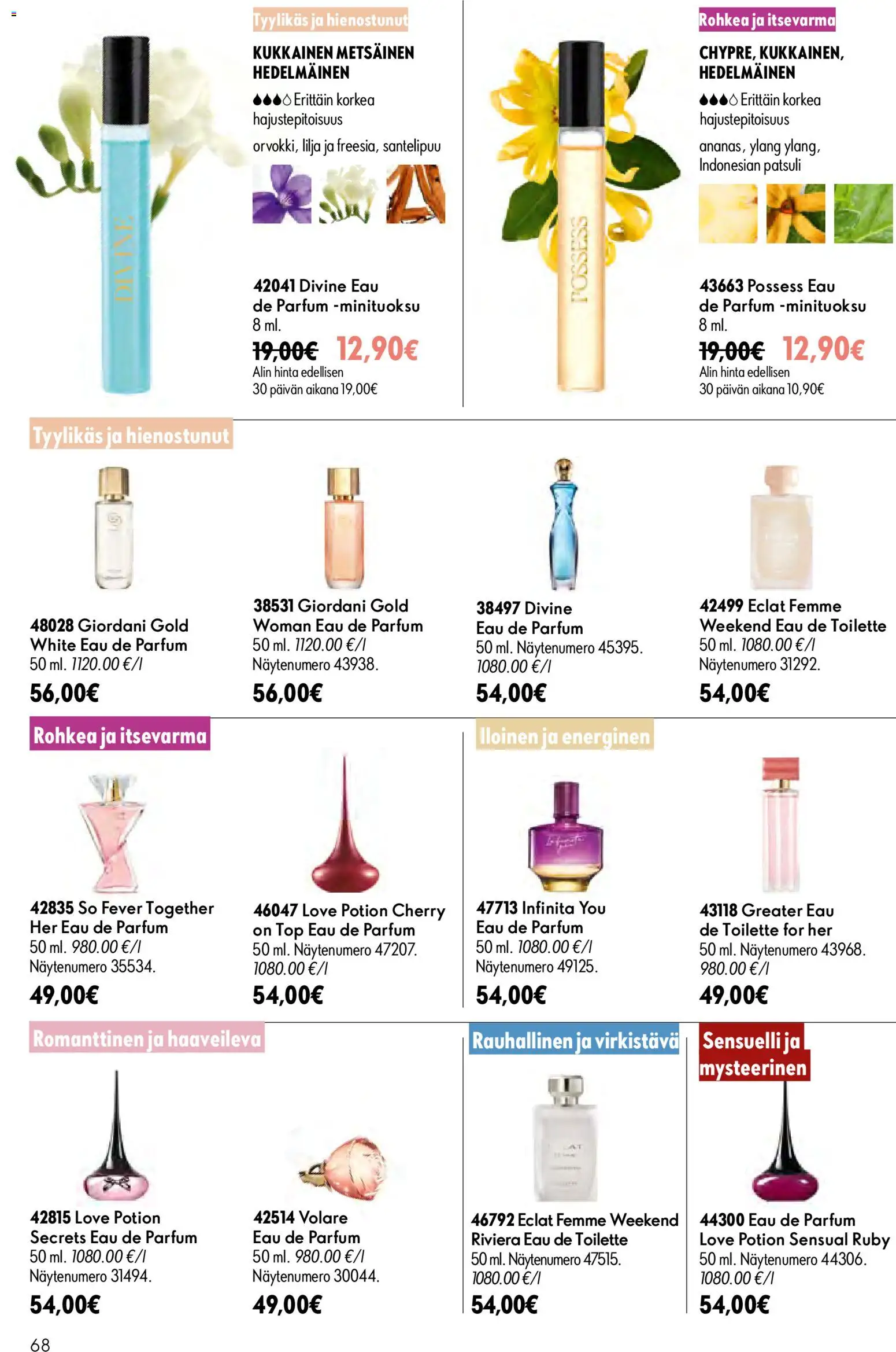 Oriflame - Esite 11 – voimassa 05/08/2026 alkaen | Sivu: 68 | Tuotteet: Eau de toilette