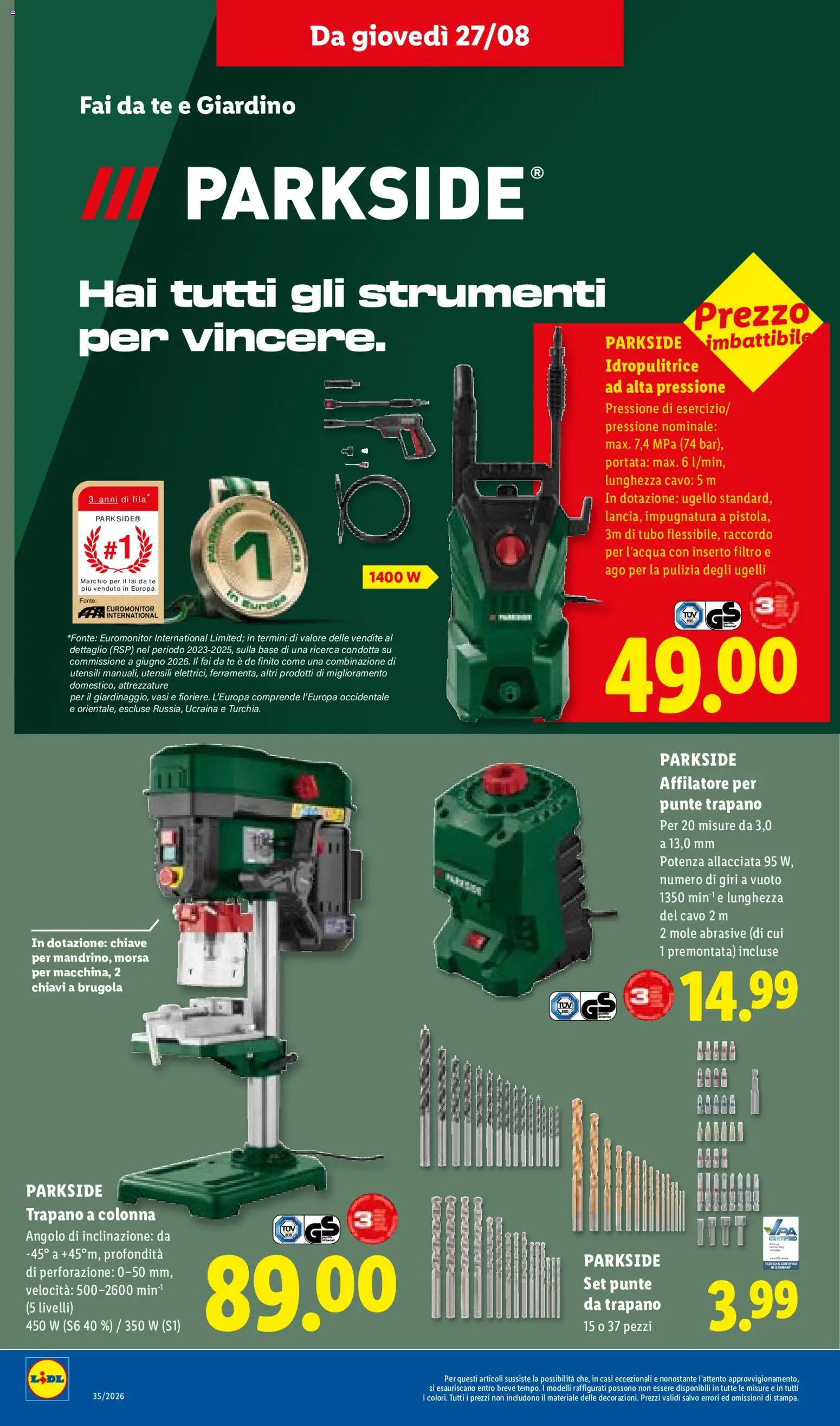 Volantino Lidl del 27/08/2026 | Pagina: 24