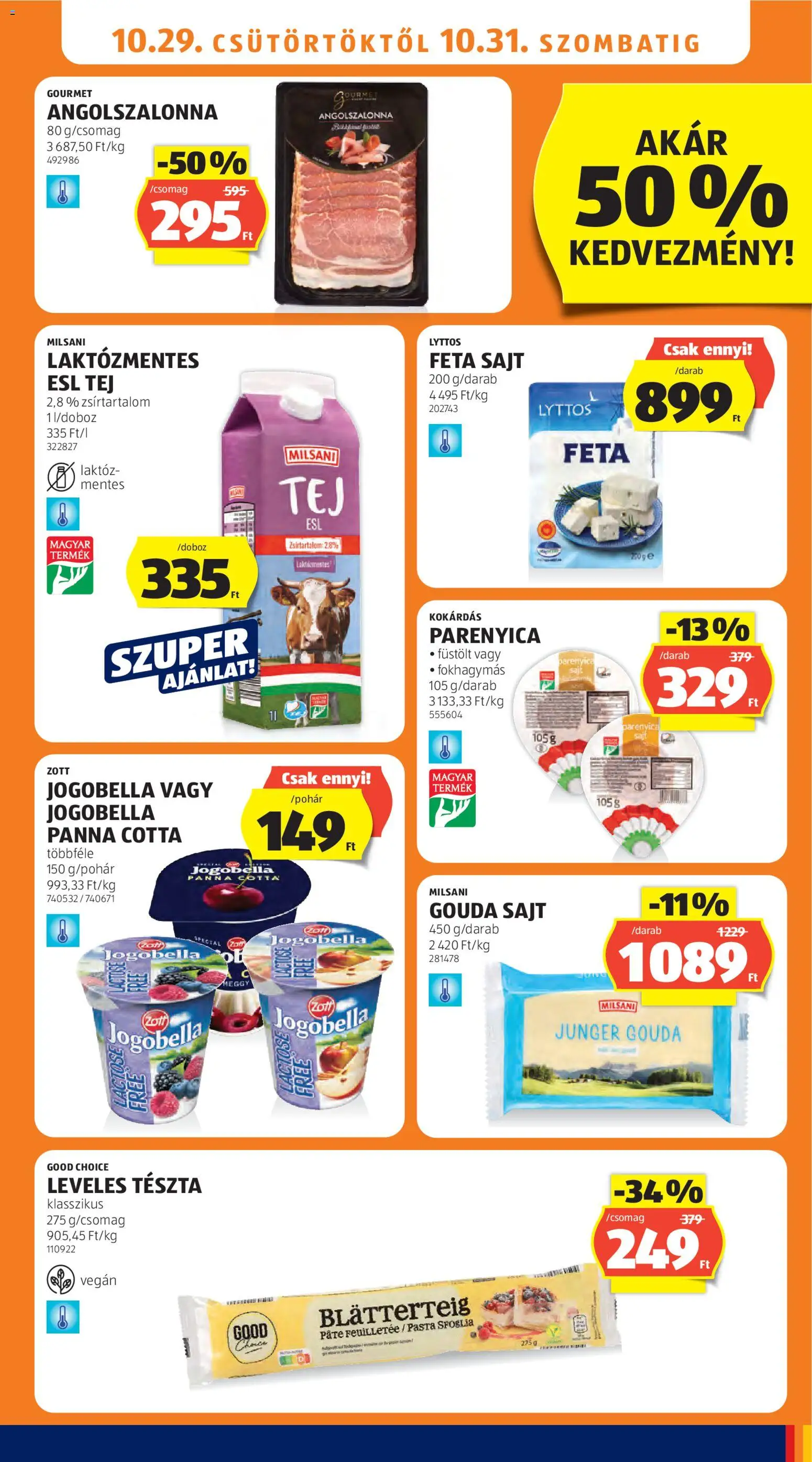 Aldi akciós ujság - amely érvényes a következő dátumtól: 2026.10.29. | Oldal: 13