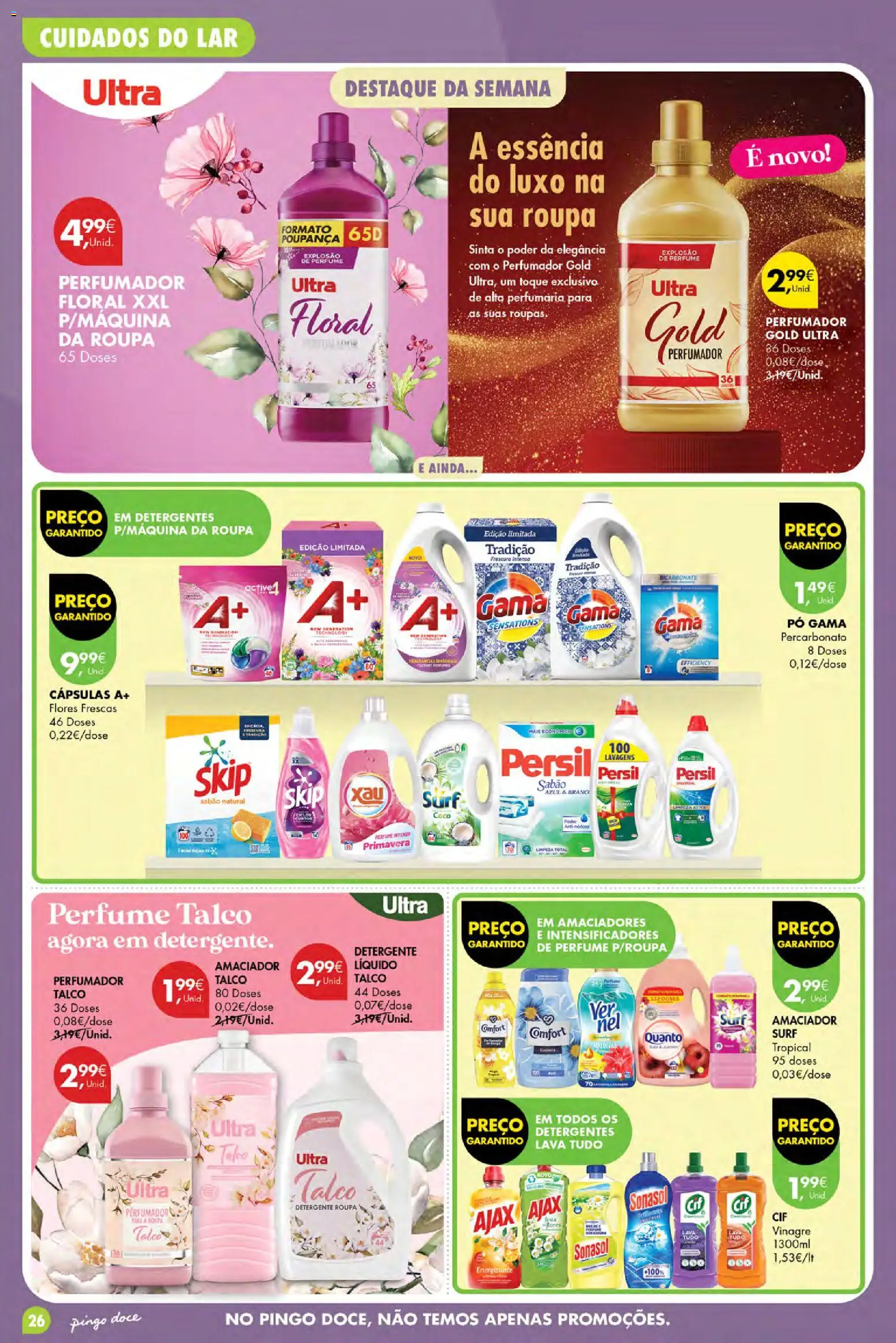 Pingo Doce Poupe Esta Semana Açores │ válido de 17/09/2026 | Página: 26 | Produtos: Vinagre, Flores, Sabão, Coco