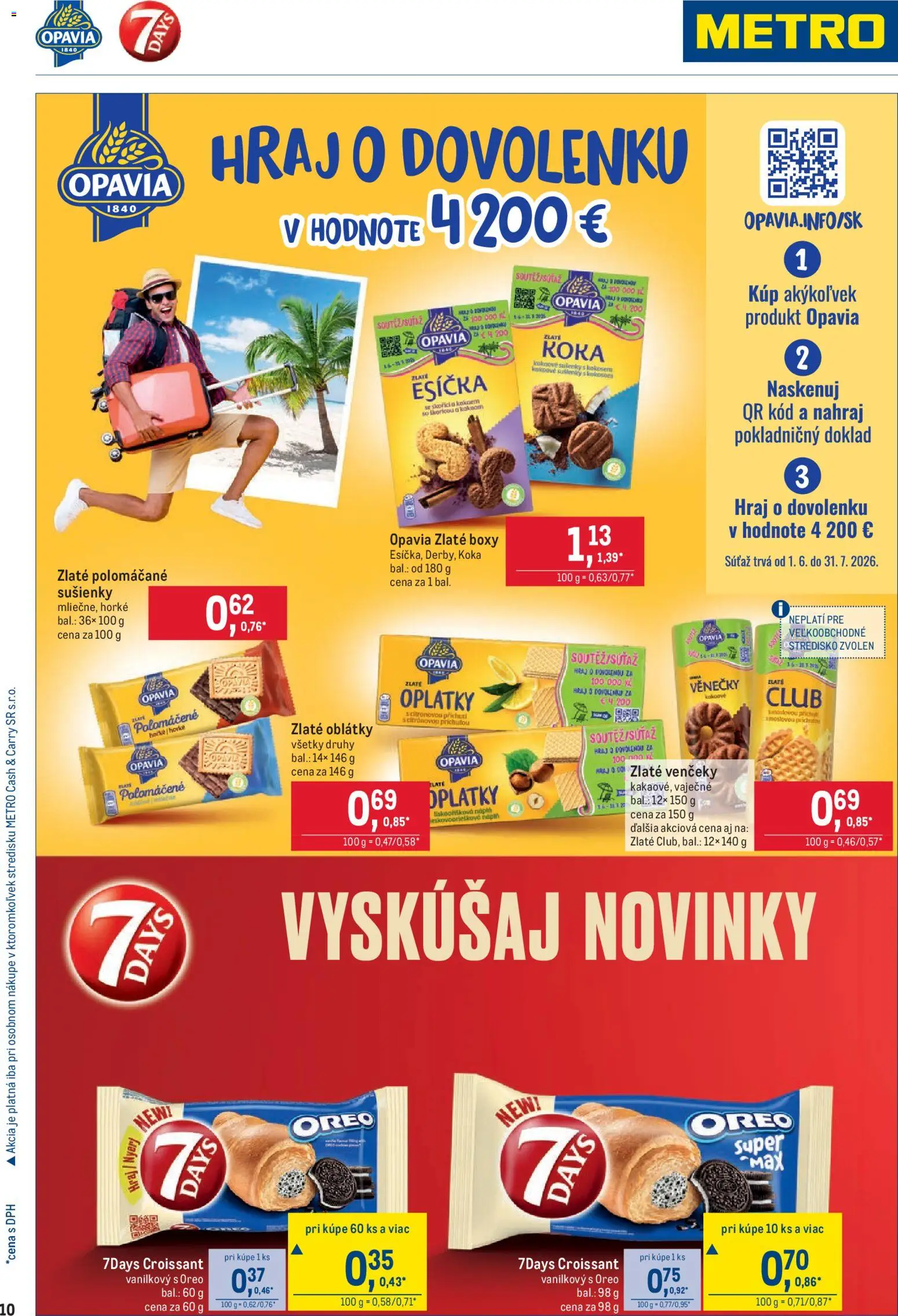 Nové Metro akcie – leták je platný od 20.05.2026 | Strana: 10 | Produkty: Croissant