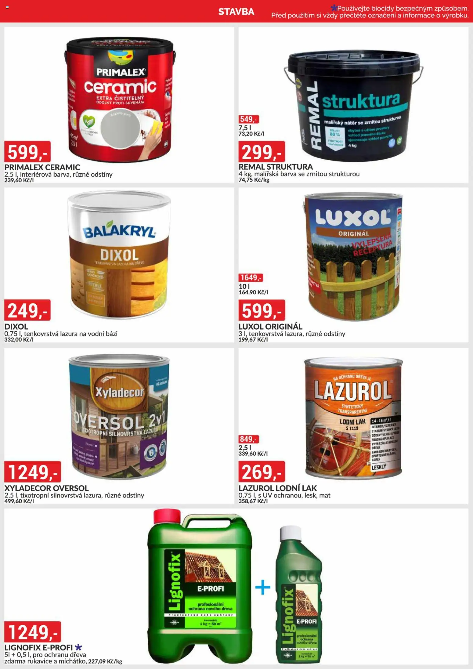 BAUMAX leták od 01.09.2026 | Strana: 40 | Produkty: Primalex, Rukavice, Lazura na dřevo, Luxol