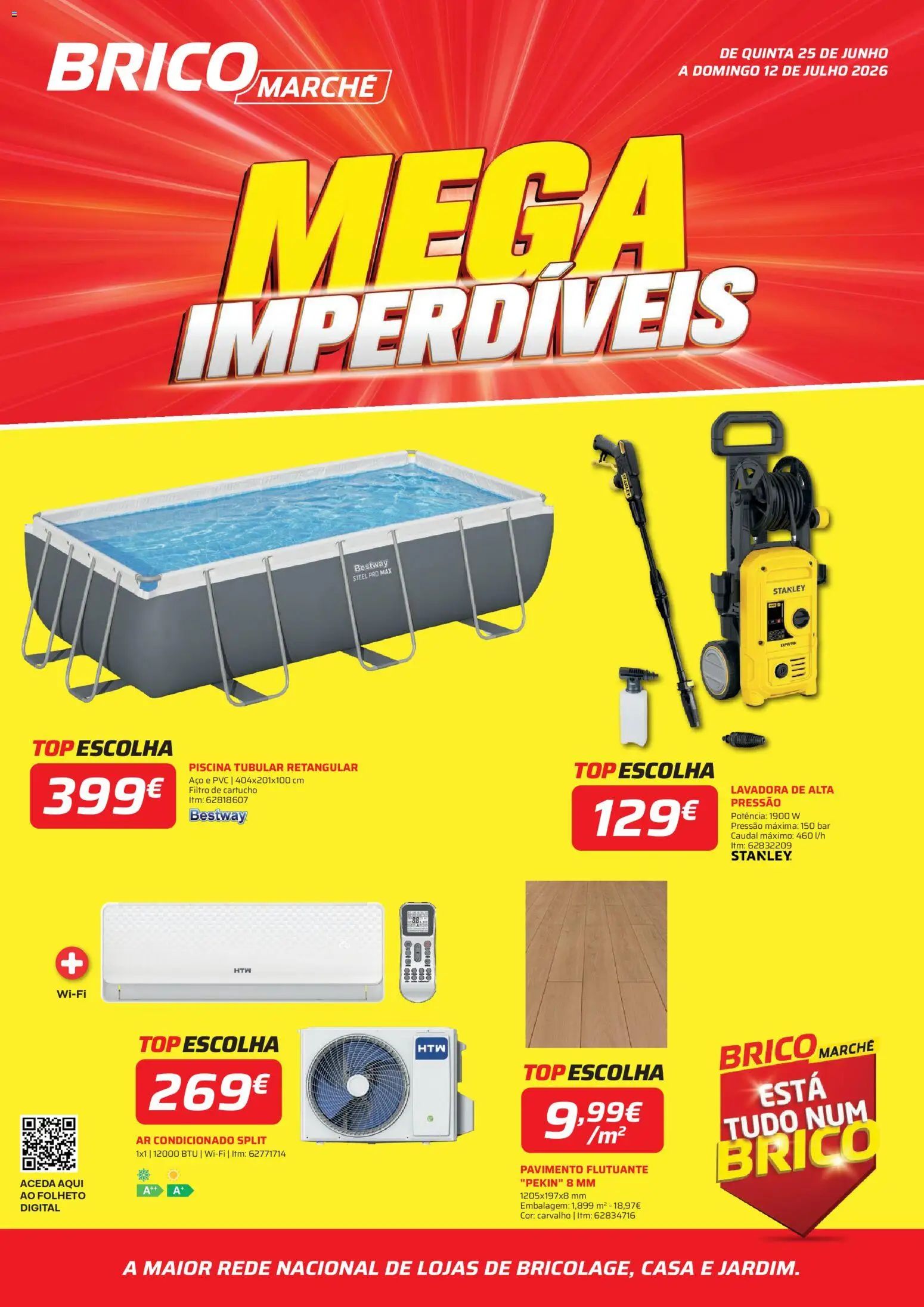 BricoMarché - Mega Imperdíveis │ válido de 25/06/2026 | Página: 1