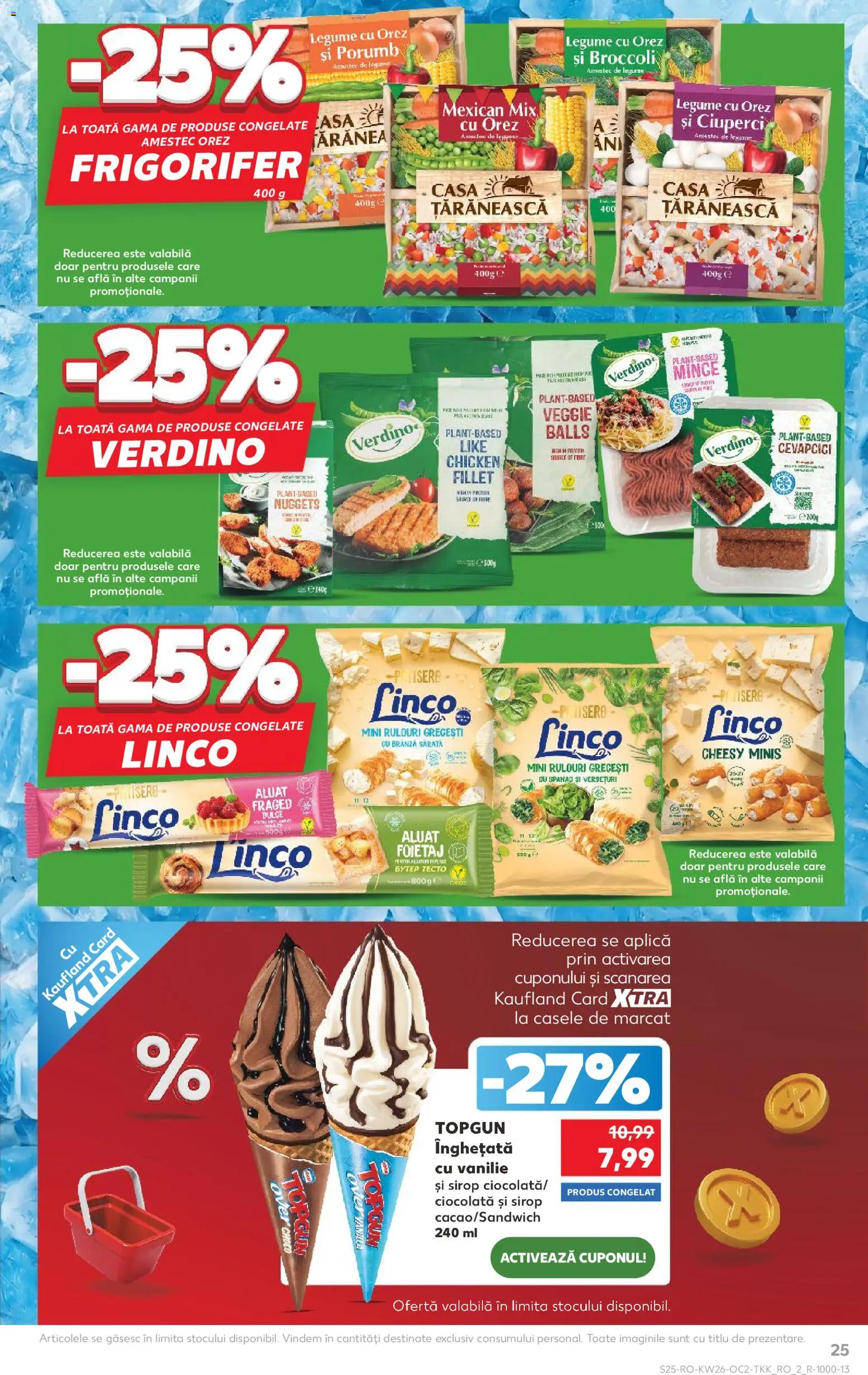 Kaufland RO akciós ujság - amely érvényes a következő dátumtól: 24.06.2026 | Oldal: 25