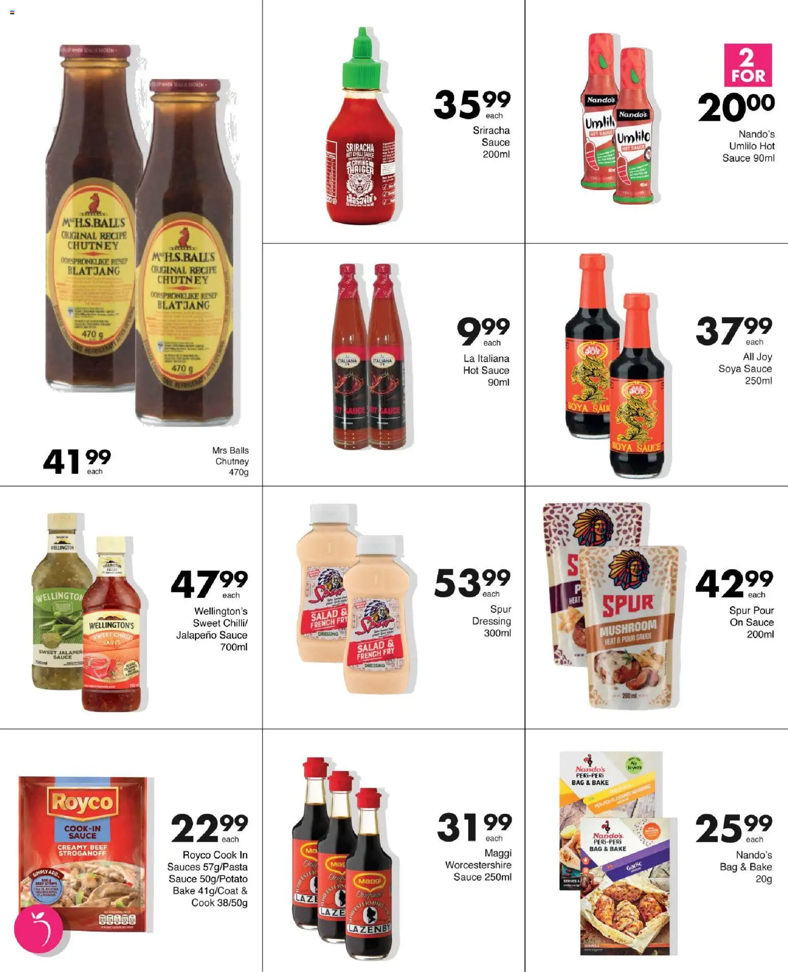 New Save catalogue – valid from 15.04.2026 | Page: 25 | Products: Sauces, Dressing, Salad, Sauce