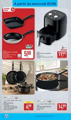Aldi - Prévisualisation de Aldi catalogue valide à partir de 04/08/2026 | Page: 40 | Produits: Poêle, Friteuse, Air fryer