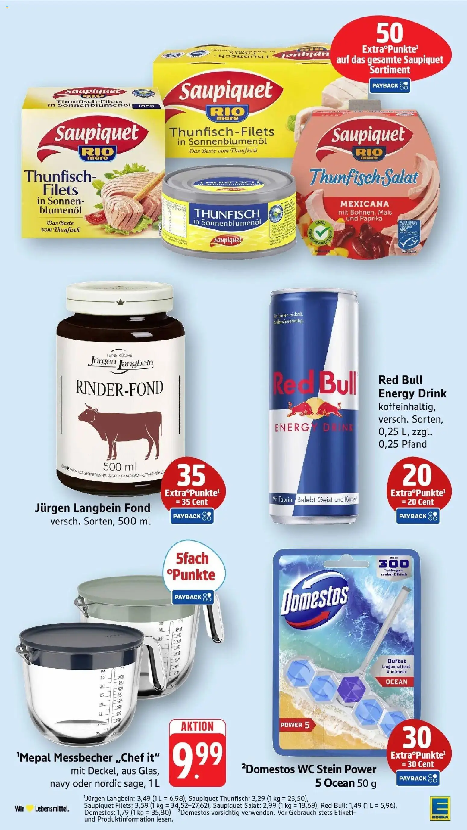 Edeka Prospekt Weinheim (ab 26.10.2026) » Angebote Online | Seite: 43 | Produkte: Red bull, Thunfisch, Sonnenblumenol, Salat