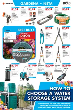 Chamberlain specials catalogue – valid from 13/08/2026 | Page: 12 | Products: Mower, Tap, Pipe, Water