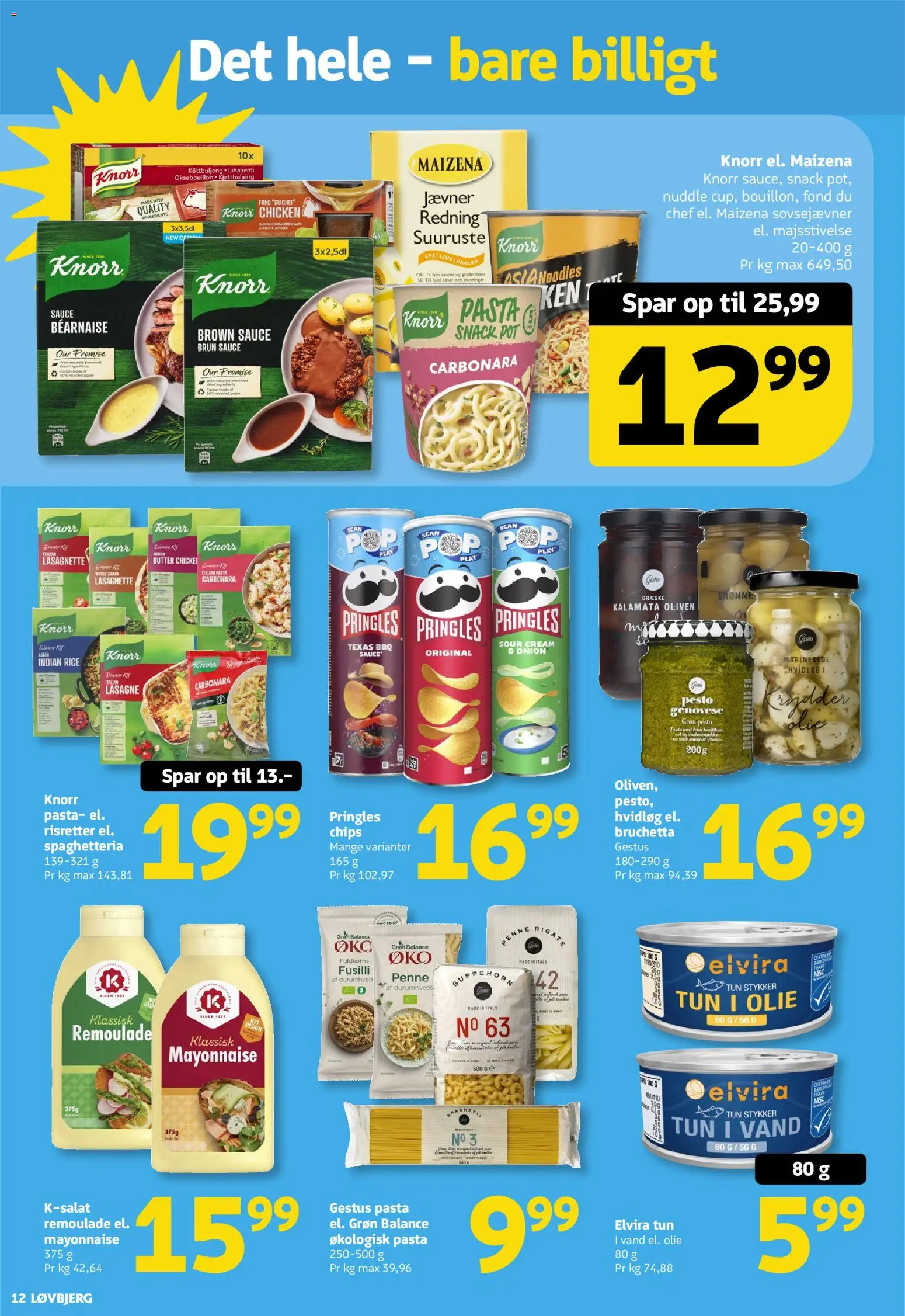 Løvbjerg tilbudsavis – gyldig fra 12.06.2026 | Side: 12 | Produkter: Te, Hvidløg, Pesto, Carpete